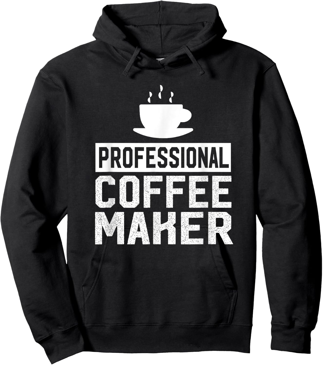 Professional Coffee Maker - Funny Coffee Maker Shirt Gift Hoodie - Hoodie | Black