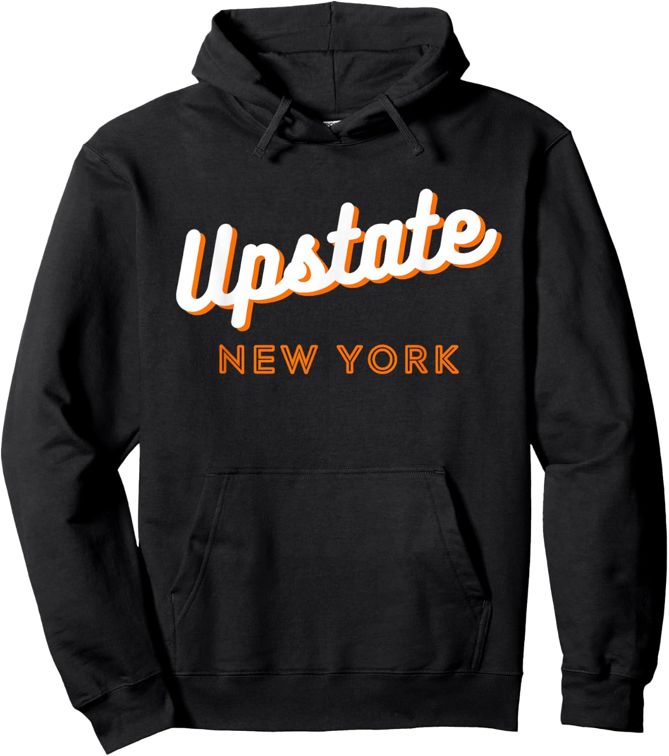 Upstate NY Love, I Love Upstate New York, NY State Hometown Hoodie - Hoodie | Black