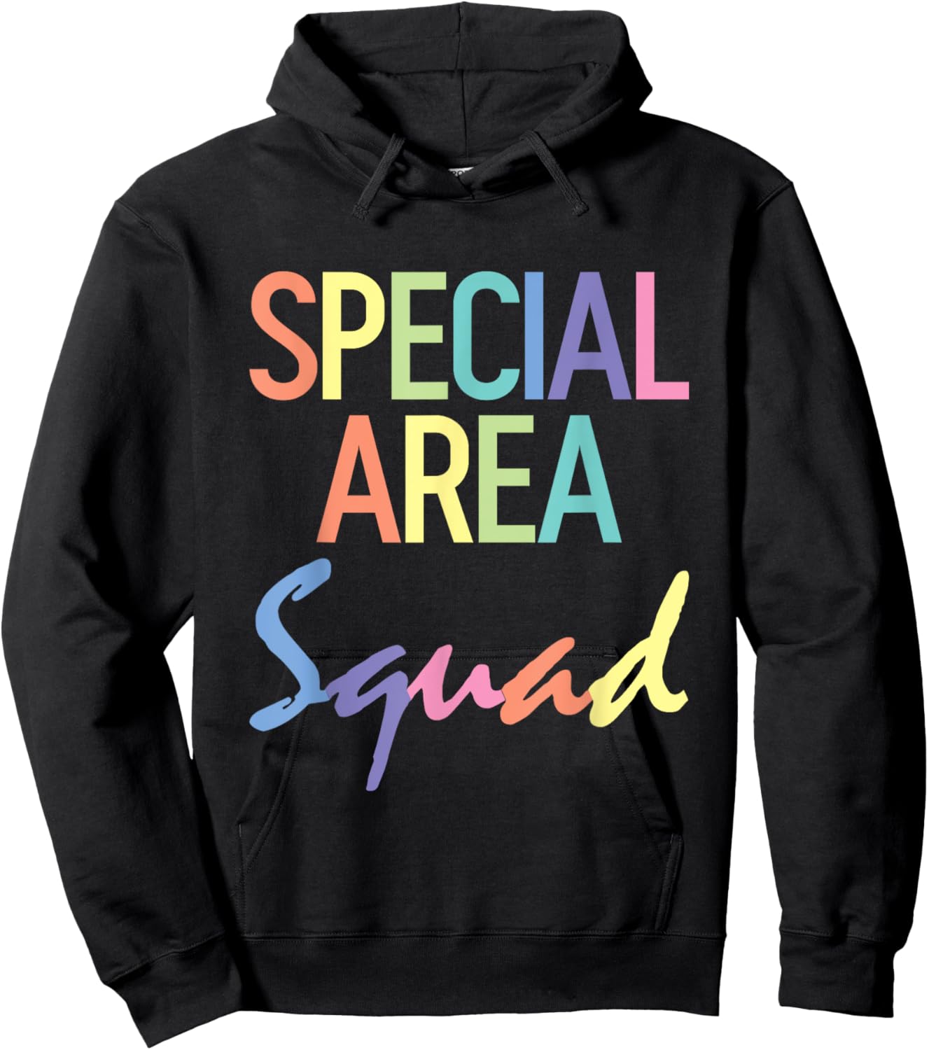 Special Area Squad SPED Teacher Hoodie - Hoodie | Black