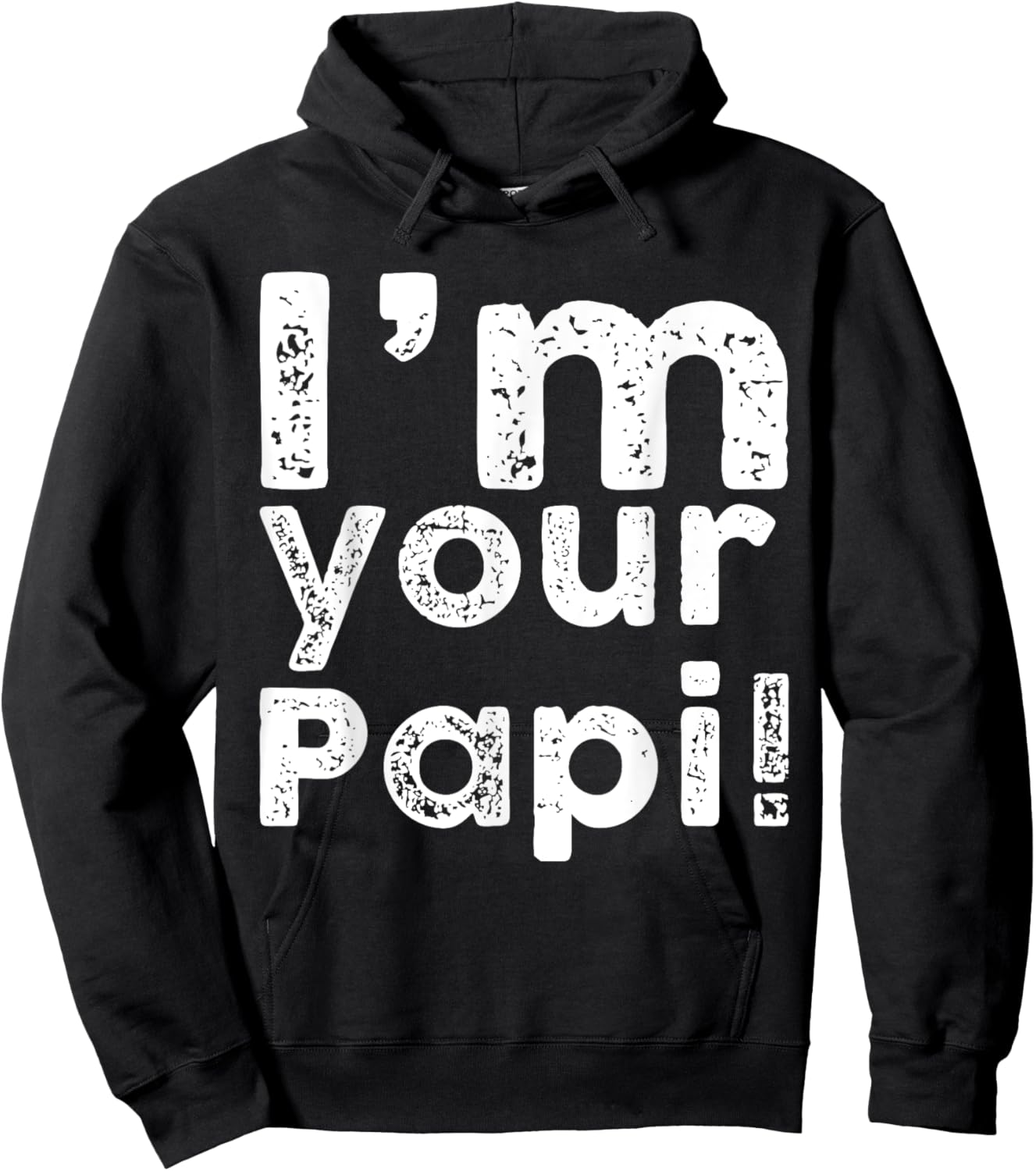Im Your Papi Vintage Wrestling Boys Kids Hoodie - Hoodie | Black