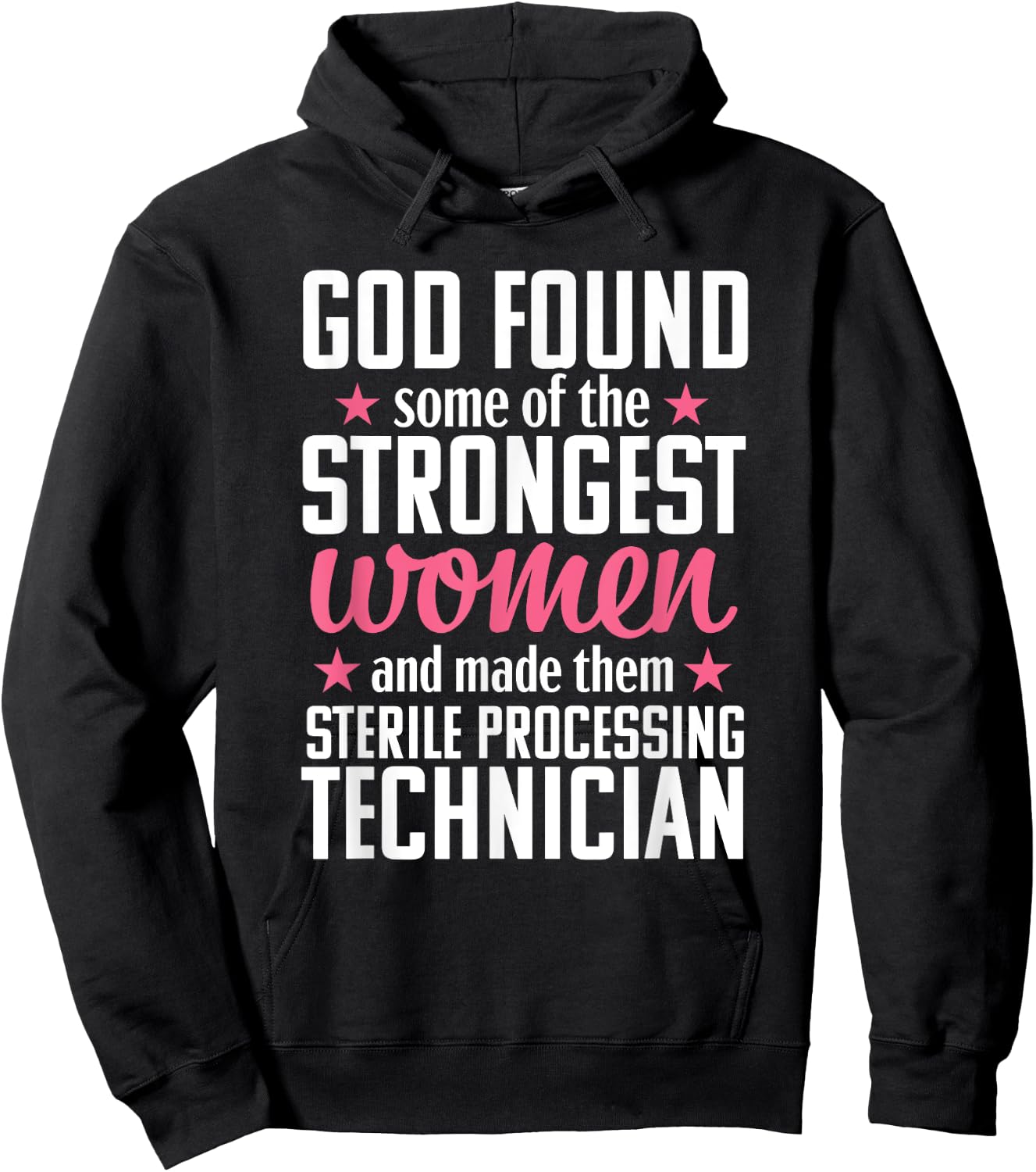Sterile Processing Technician Funny Women Medical Hoodie - Hoodie | Black