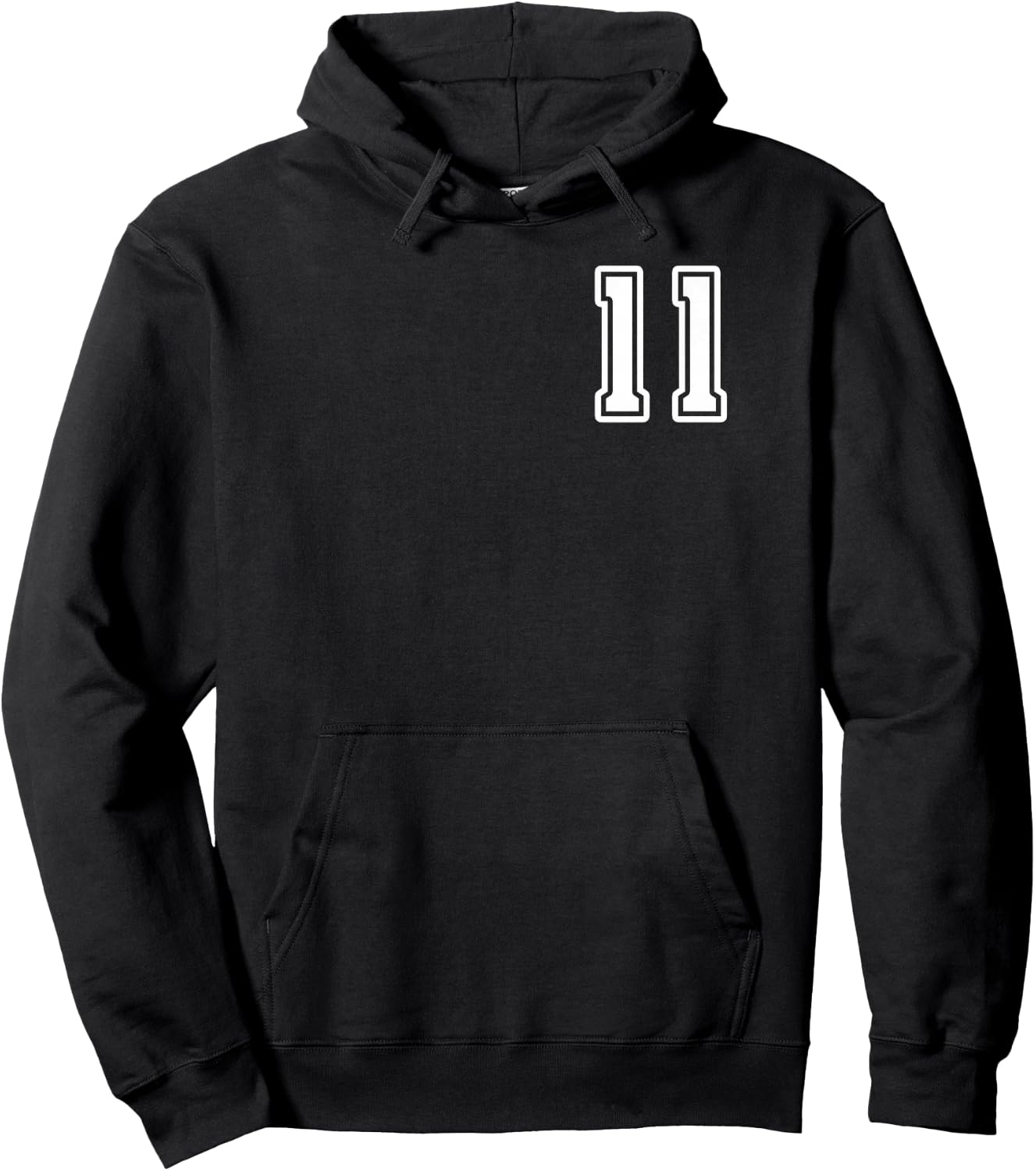 Number 11 Shirt #11 Player Sports Team Men Women Kids Hoodie - Hoodie | Black