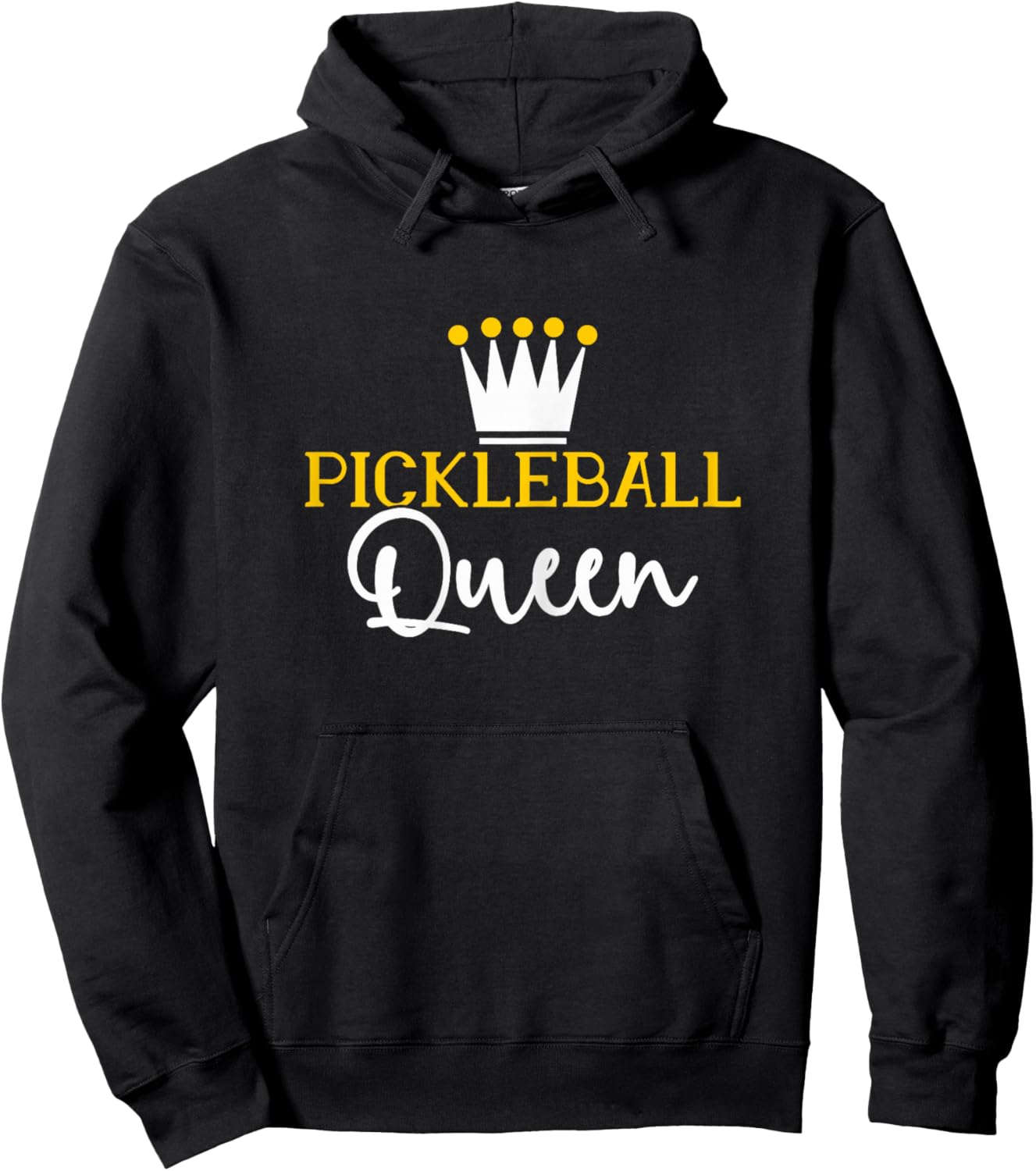 Pickleball Queen Hoodie - Hoodie | Black