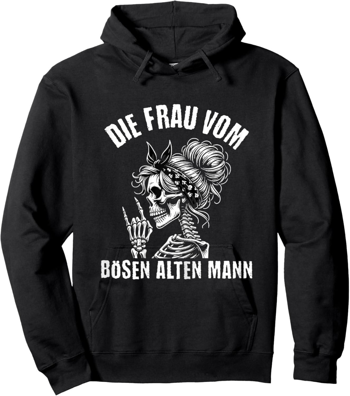 Die Frau Vom Bösen Alten Mann Hoodie - Hoodie | Black