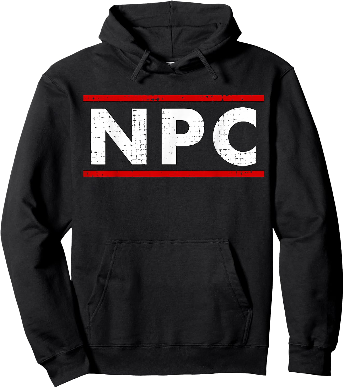 NPC Meme - Non Player Character Hoodie - Hoodie | Black