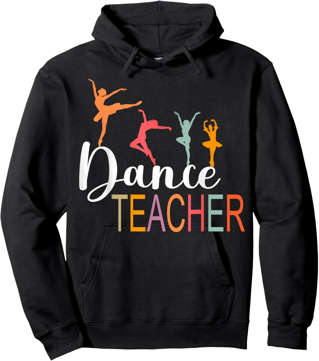 Dance Teacher Appreciation Back To School Dance Teacher Hoodie - Hoodie | Black