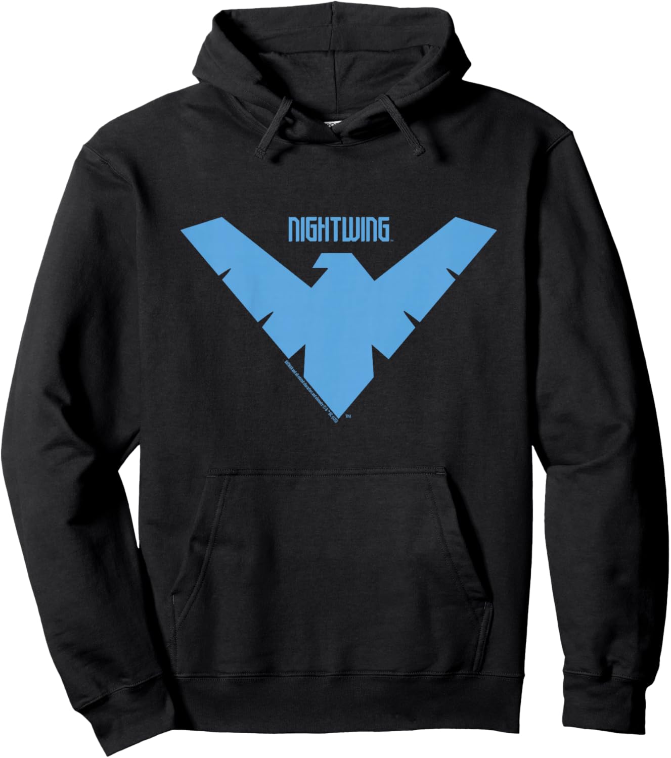 Kids Batman Nightwing Logo Kids , Black, 2 Hoodie - Hoodie | Black