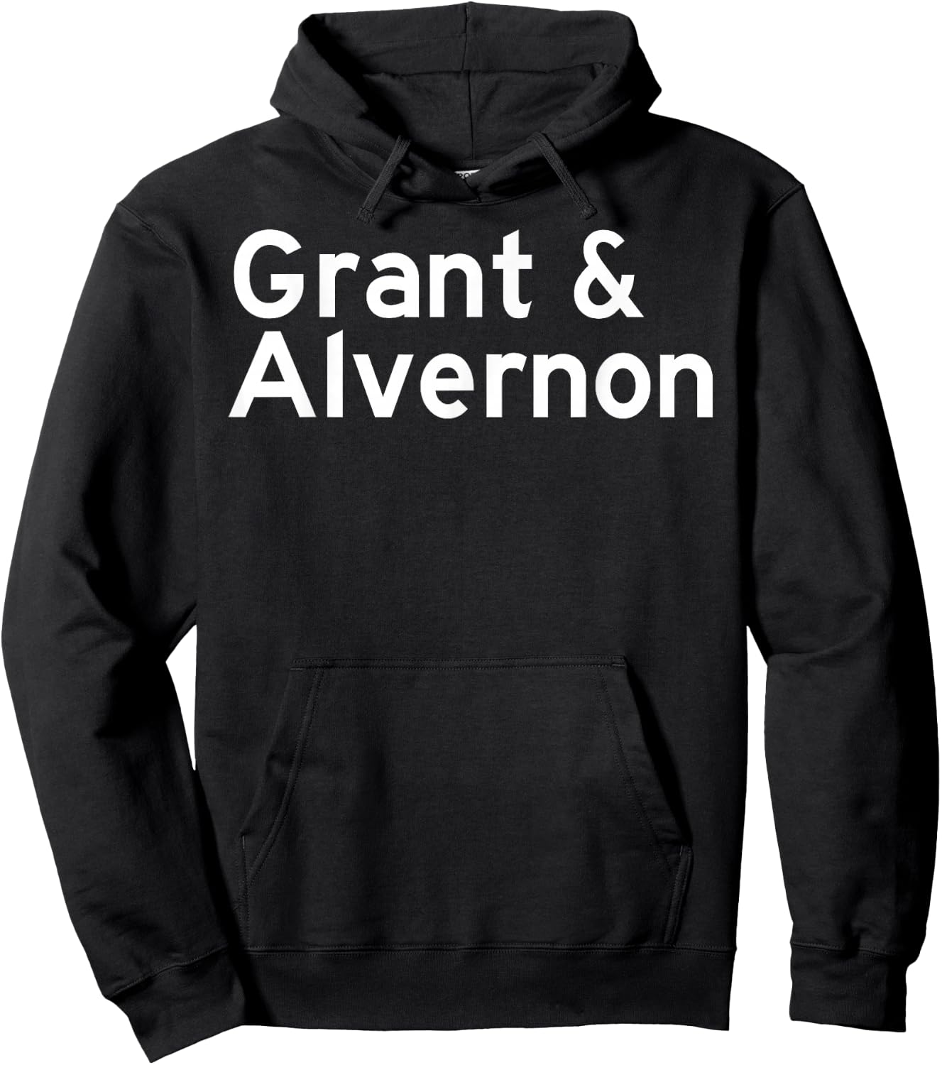 Grant & Alvernon Hoodie - Hoodie | Black