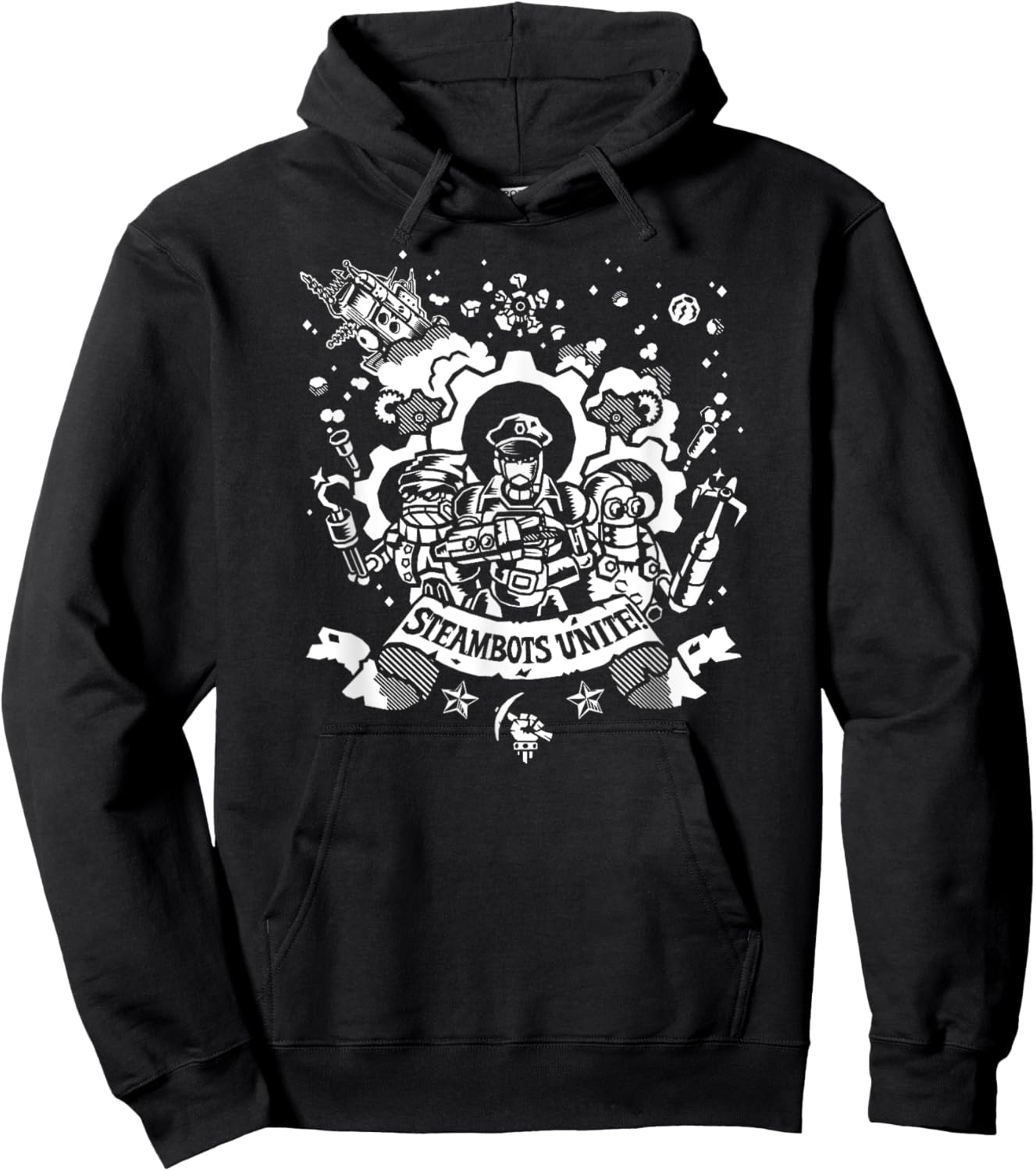 SteamBots Unite Hoodie - Hoodie | Black