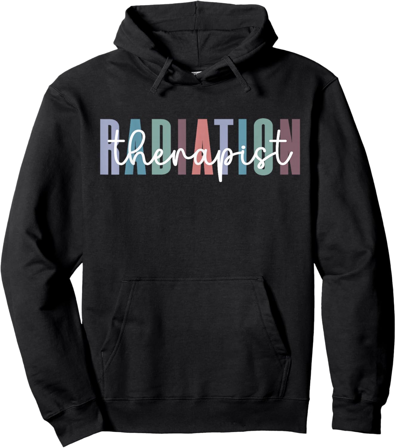 Radiation Therapy Week For Radiation Therapist Black -Adults Modern Hoodie - Hoodie | Black