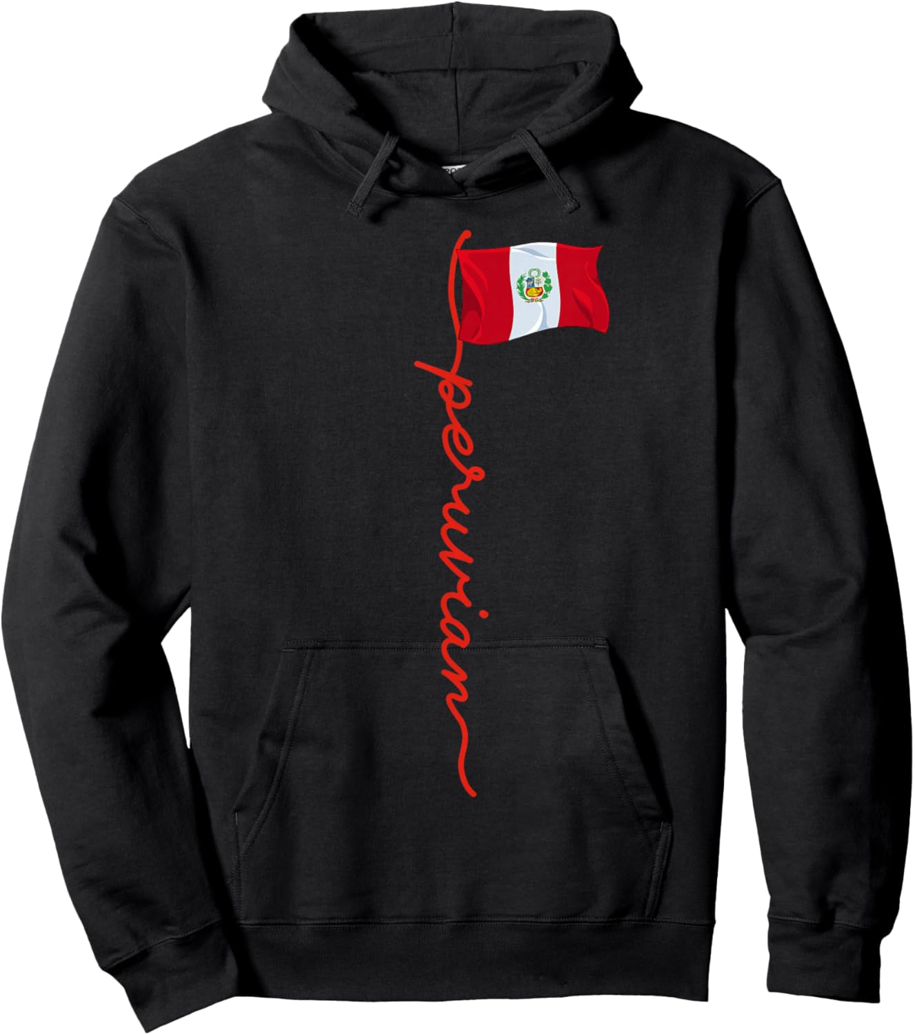 Peru Signature Peruvian Hoodie - Hoodie | Black