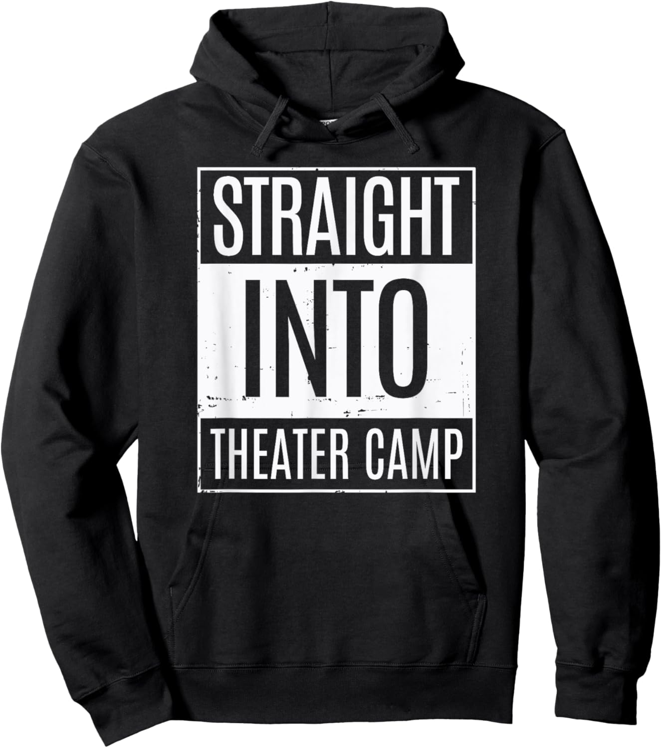 Straight Into Theater Camp Backstage Drama Hoodie - Hoodie | Black