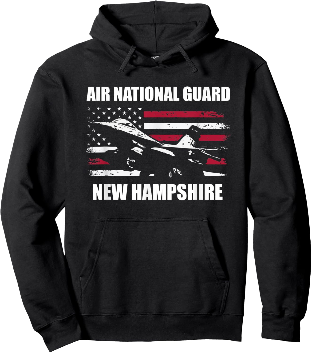 New Hampshire Air National Guard Hoodie - Hoodie | Black