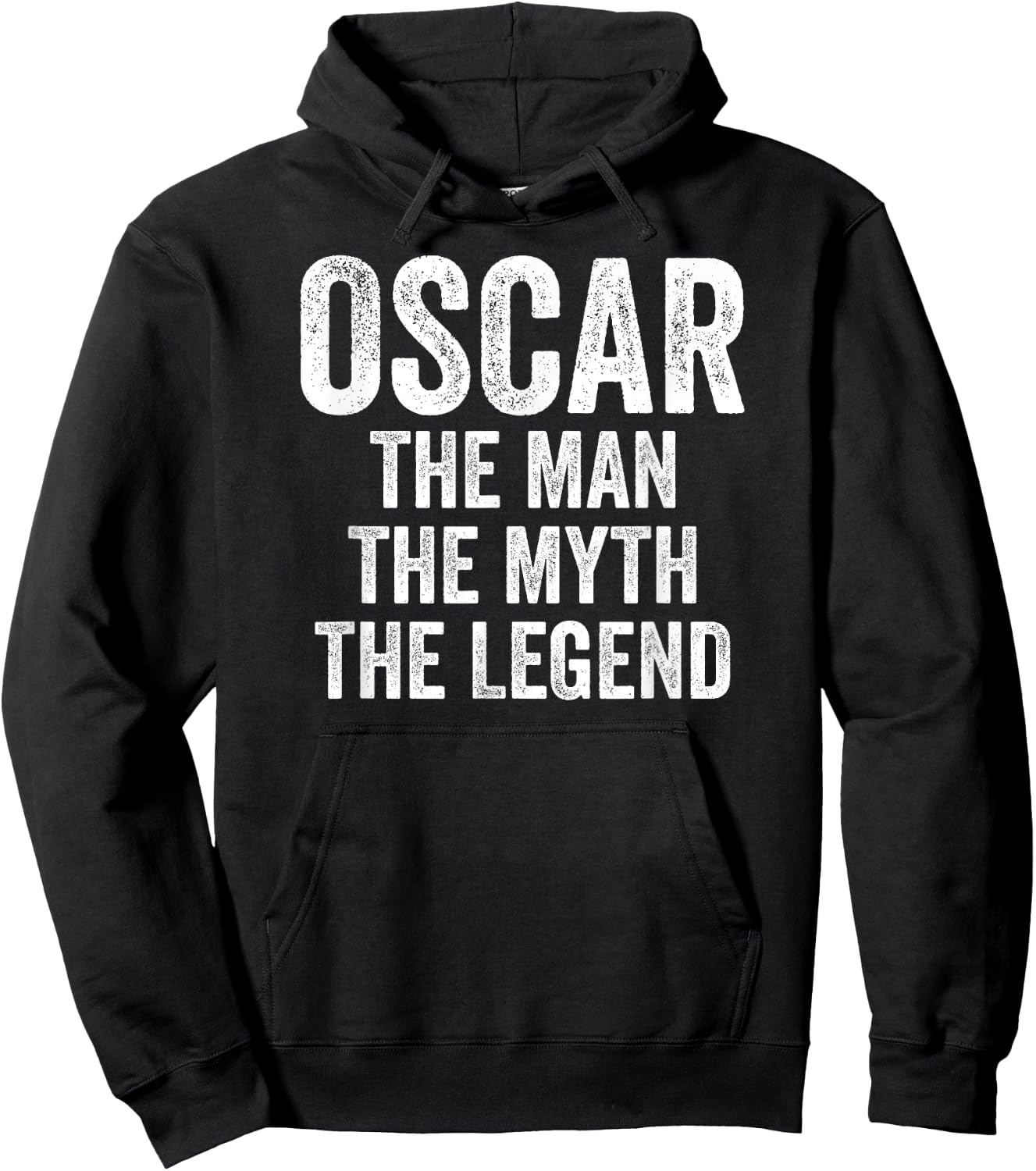 Oscar The Man The Myth The Legend Shirt First Name Oscar Hoodie - Hoodie | Black
