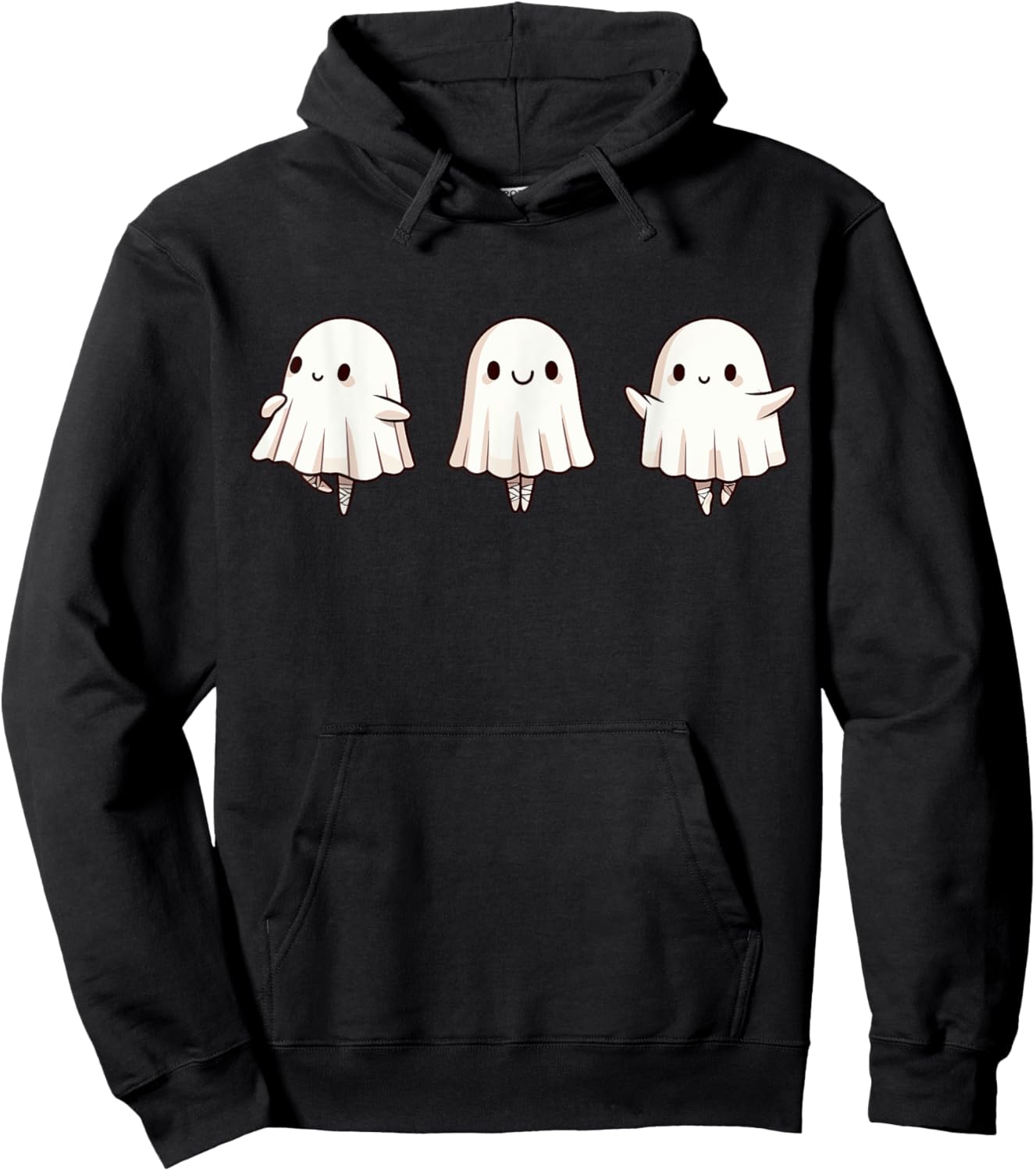 Halloween Ballet Ghost Ballet Dancer Spooky Dance Teacher Hoodie - Hoodie | Black