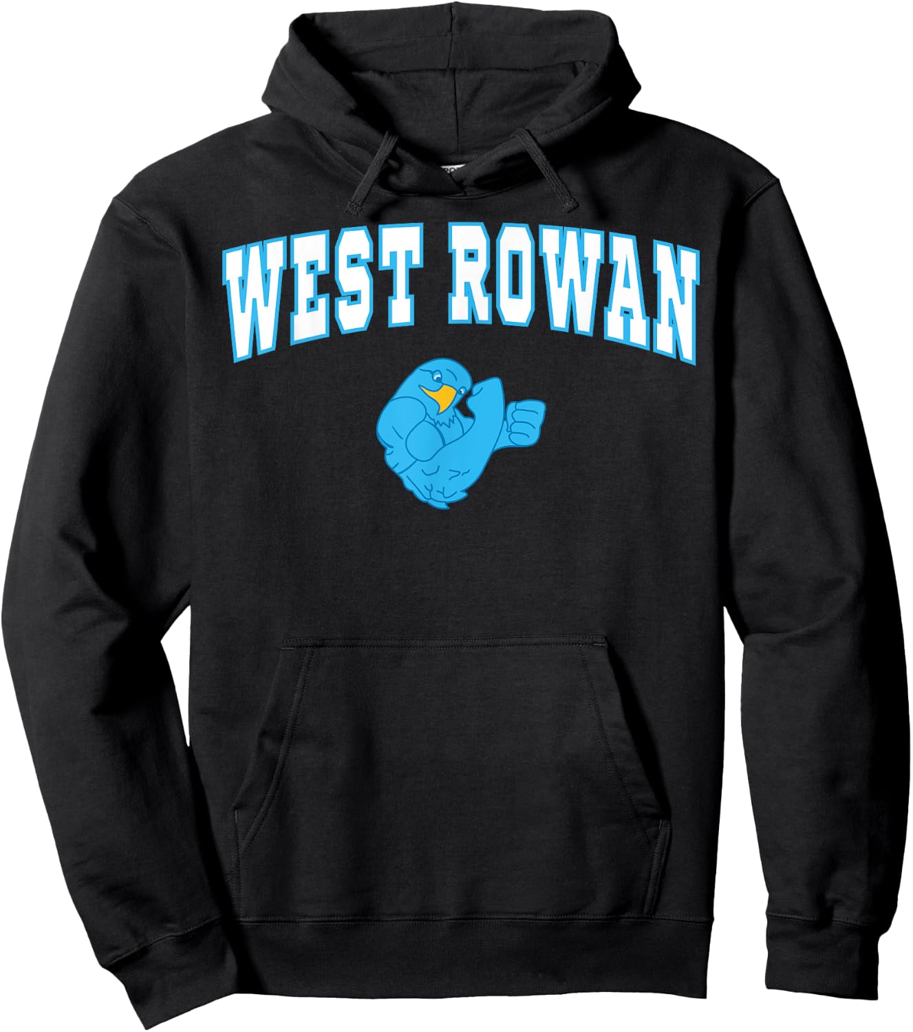 West Rowan High School Warriors C2 Hoodie - Hoodie | Black