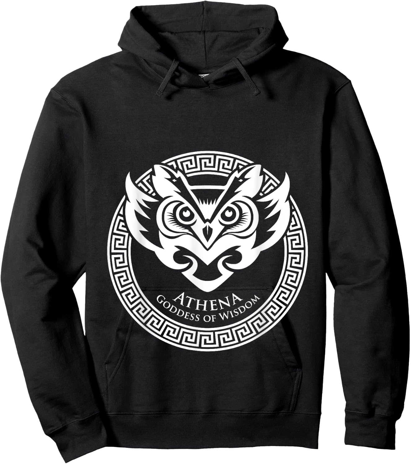 Goddess of Wisdom Athena Shirt Greek Mythology | Athena Hoodie - Hoodie | Black