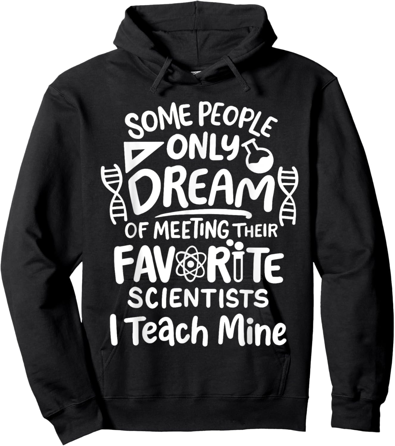Science Teacher Men Women Girls Kids Hoodie - Hoodie | Black