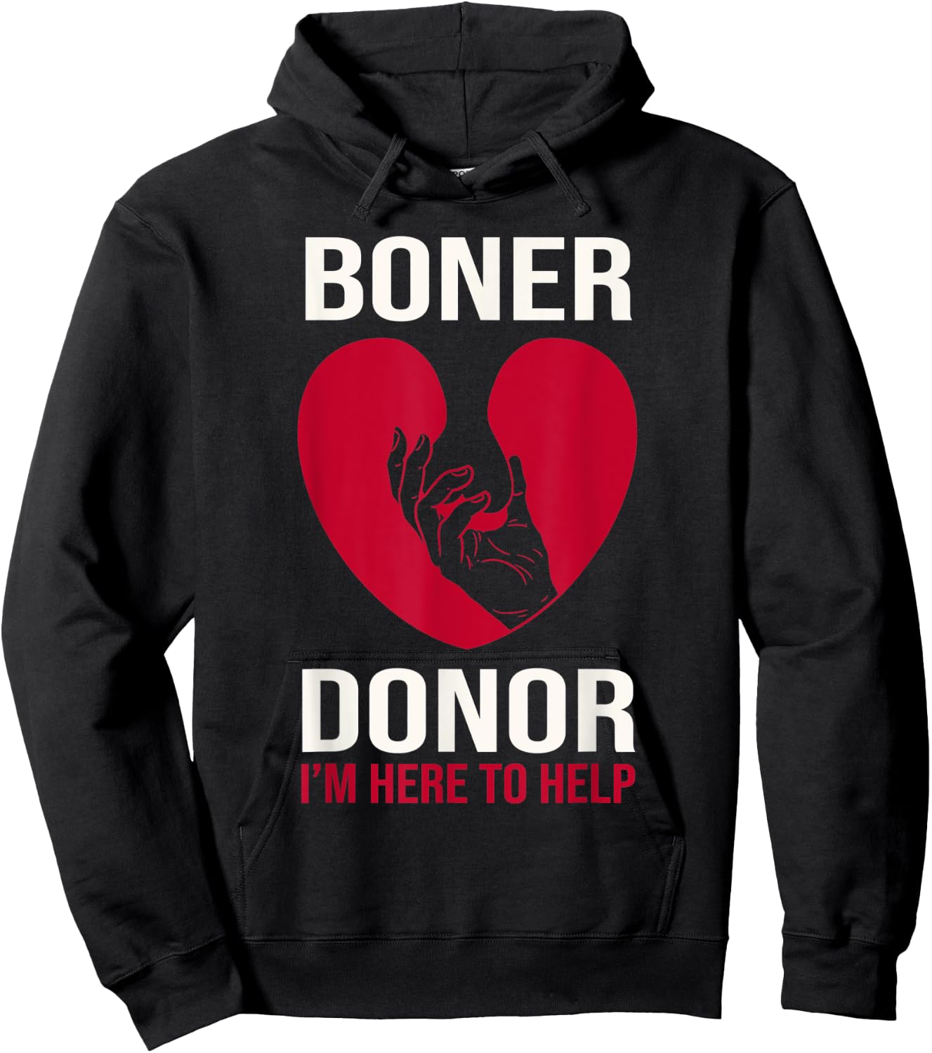 Boner Donor Funny Halloween Costume Hoodie - Hoodie | Black