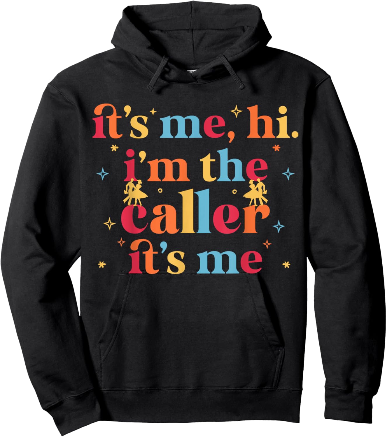 Square dancing Square dance caller Hoodie - Hoodie | Black