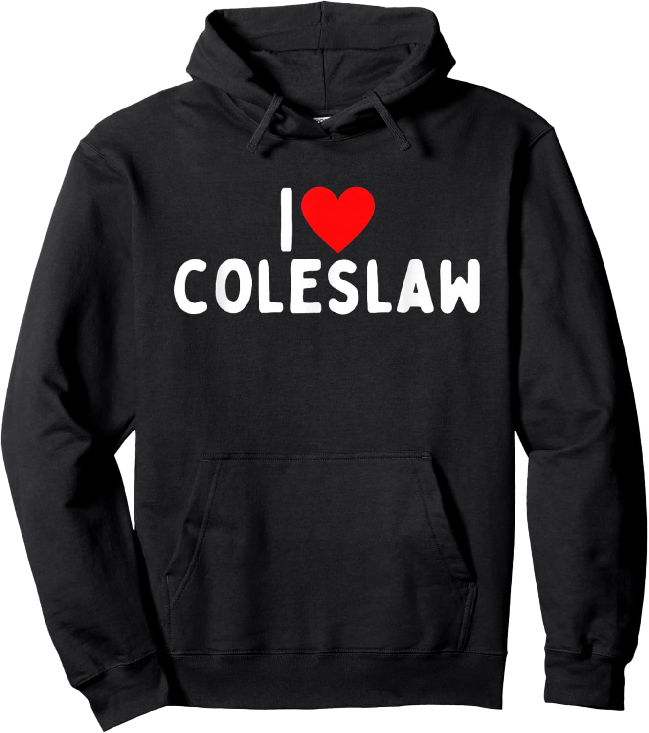 I Love Coleslaw Hoodie - Hoodie | Black
