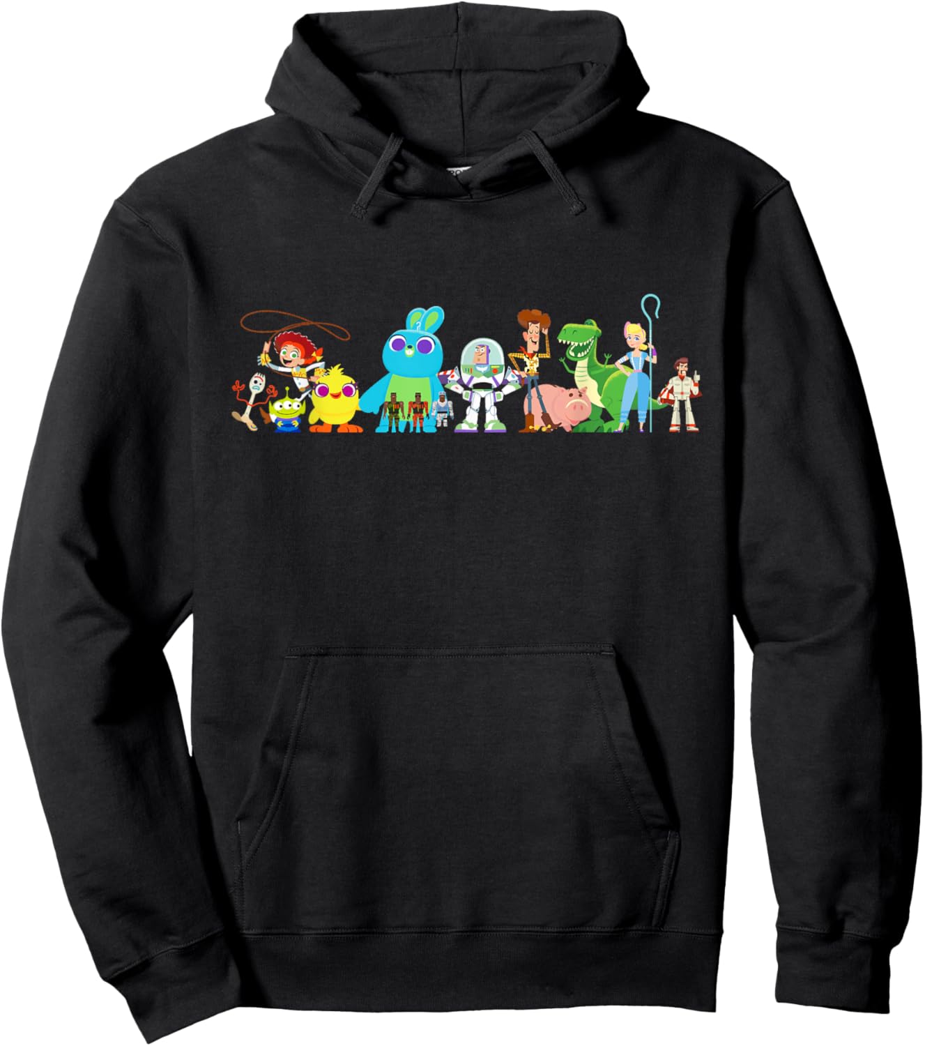 du groupe d'amis Disney Pixar Toy Story 4 Hoodie - Hoodie | Black