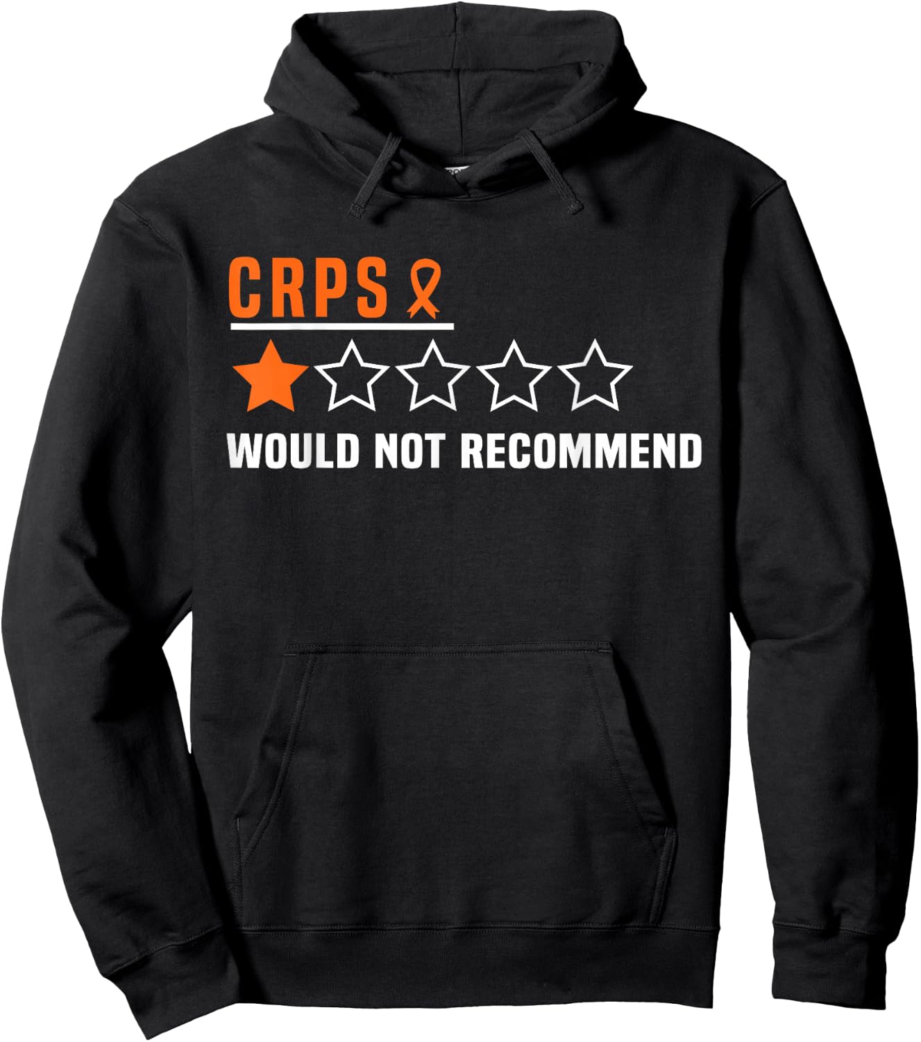 CRPS I would not recommend Crps Warrior Rsd CRPS Awareness Hoodie - Hoodie | Black