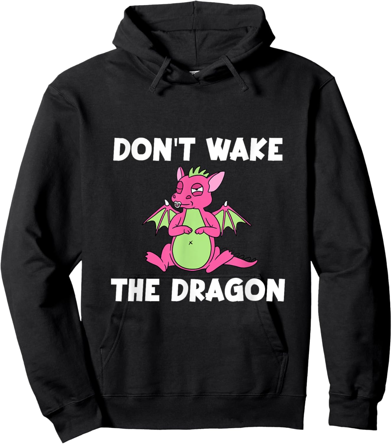 Dont Wake The Dragon Hoodie - Hoodie | Black