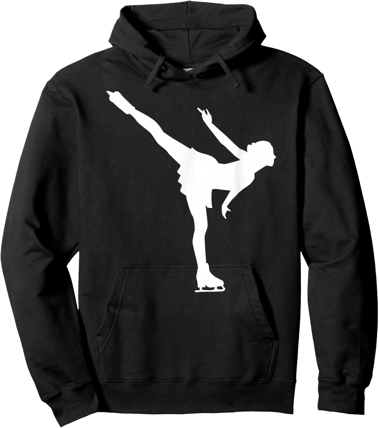Figure skating girl Hoodie - Hoodie | Black