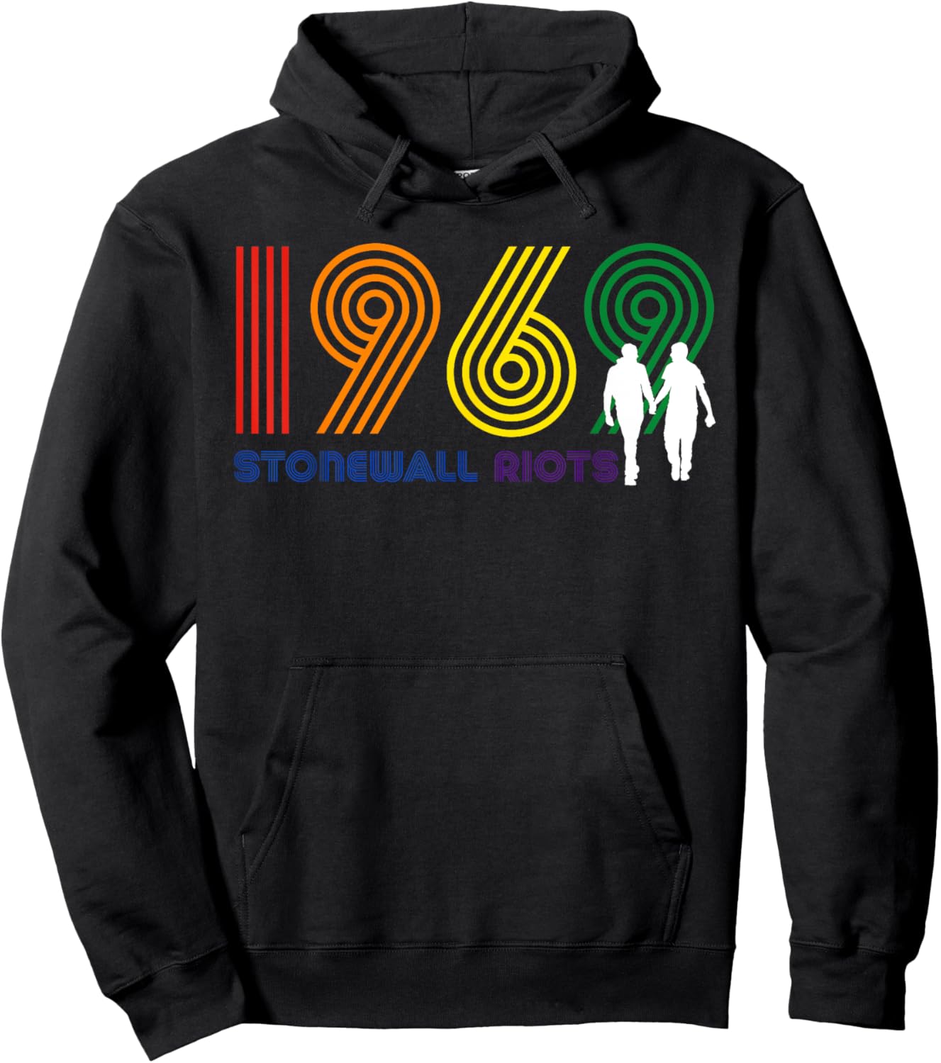 1969 Stonewall Riots Hoodie - Hoodie | Black