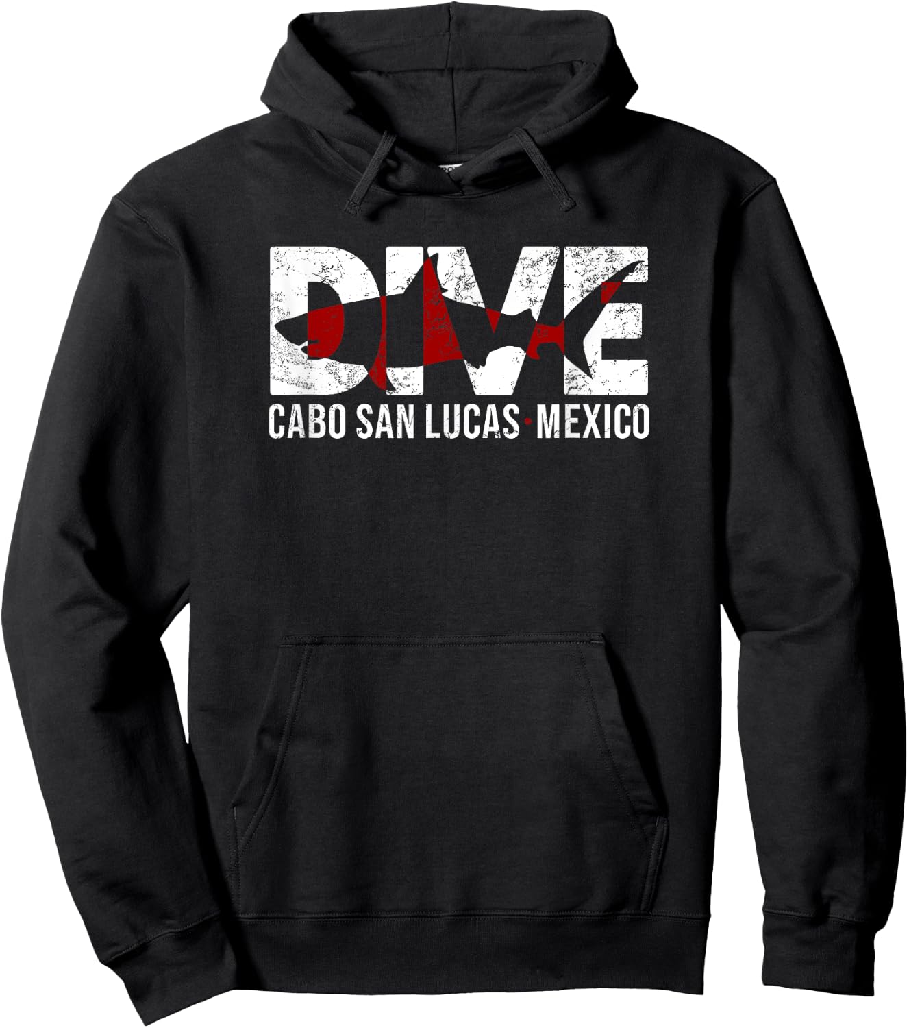 DIVE Cabo San Lucas Mexico SCUBA DIVING Diver Hoodie - Hoodie | Black