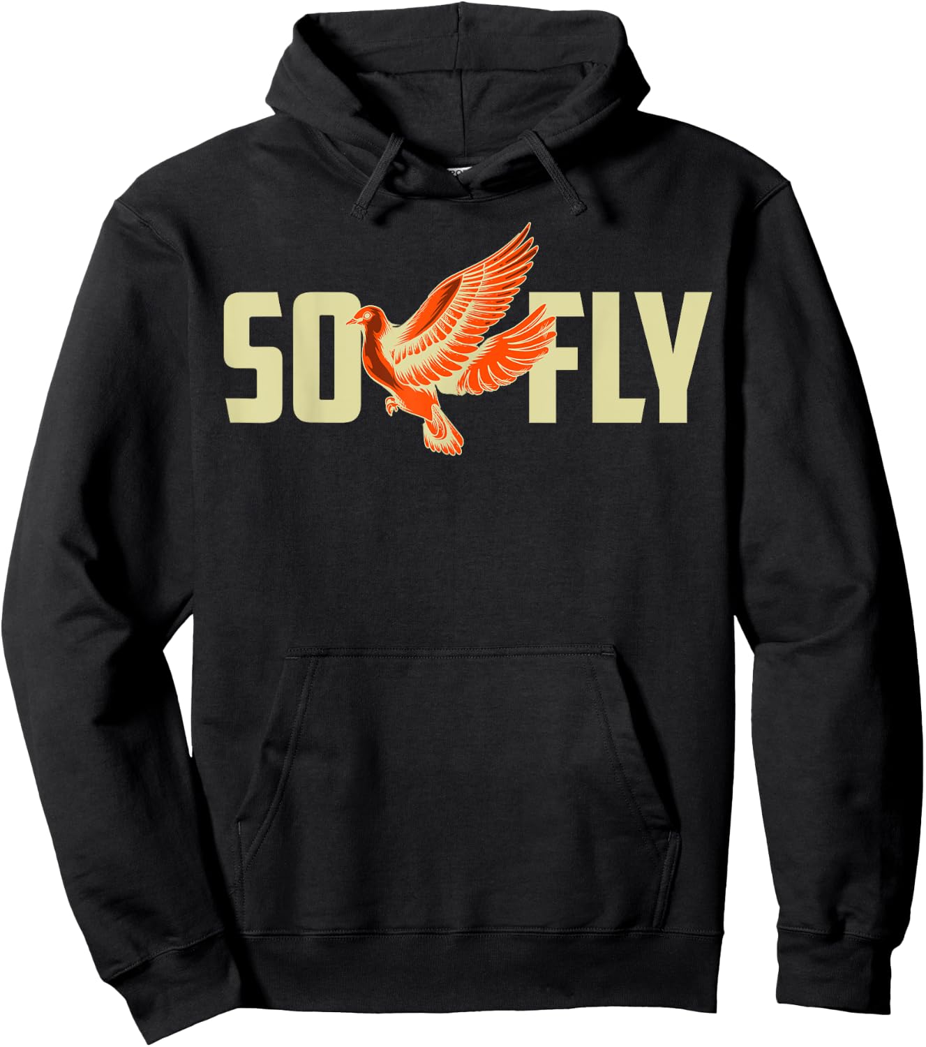 So Fly Shirt | Cute Heart Beats For Pigeon Bird Gift Hoodie - Hoodie | Black