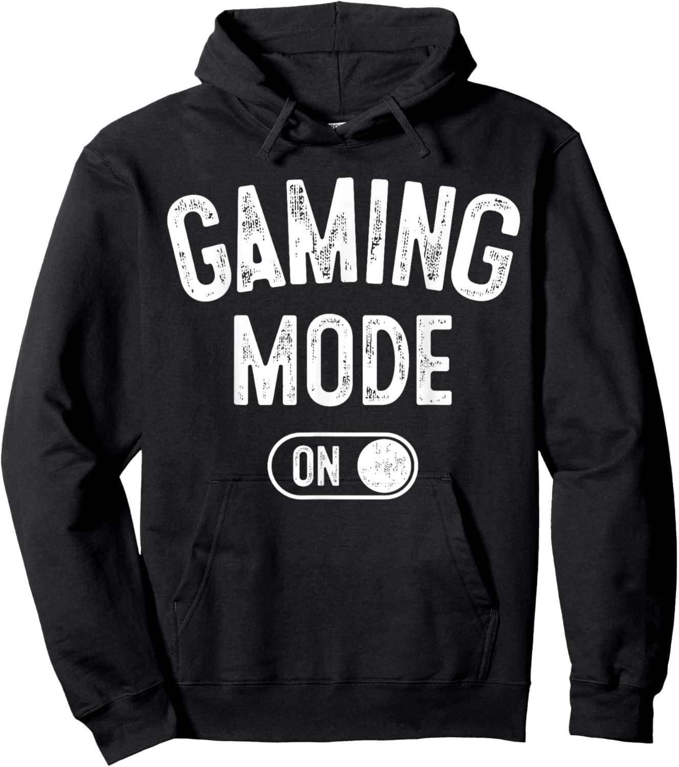 Gaming Mode On Funny Gamer Gift Men Kids Streamer Gaming Hoodie - Hoodie | Black