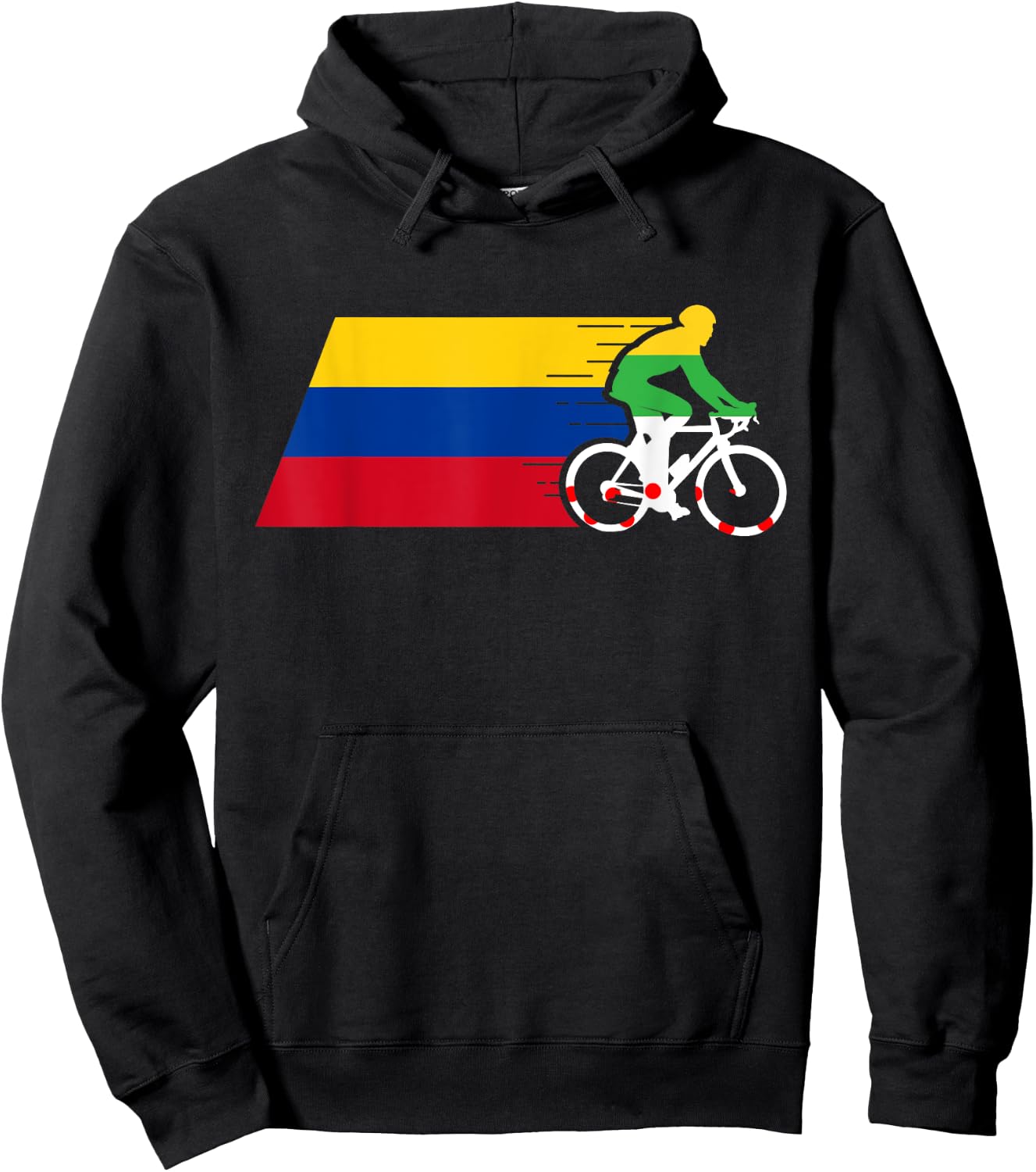 France Bicycle 2021 or French Road Race in Tour France Hoodie - Hoodie | Black