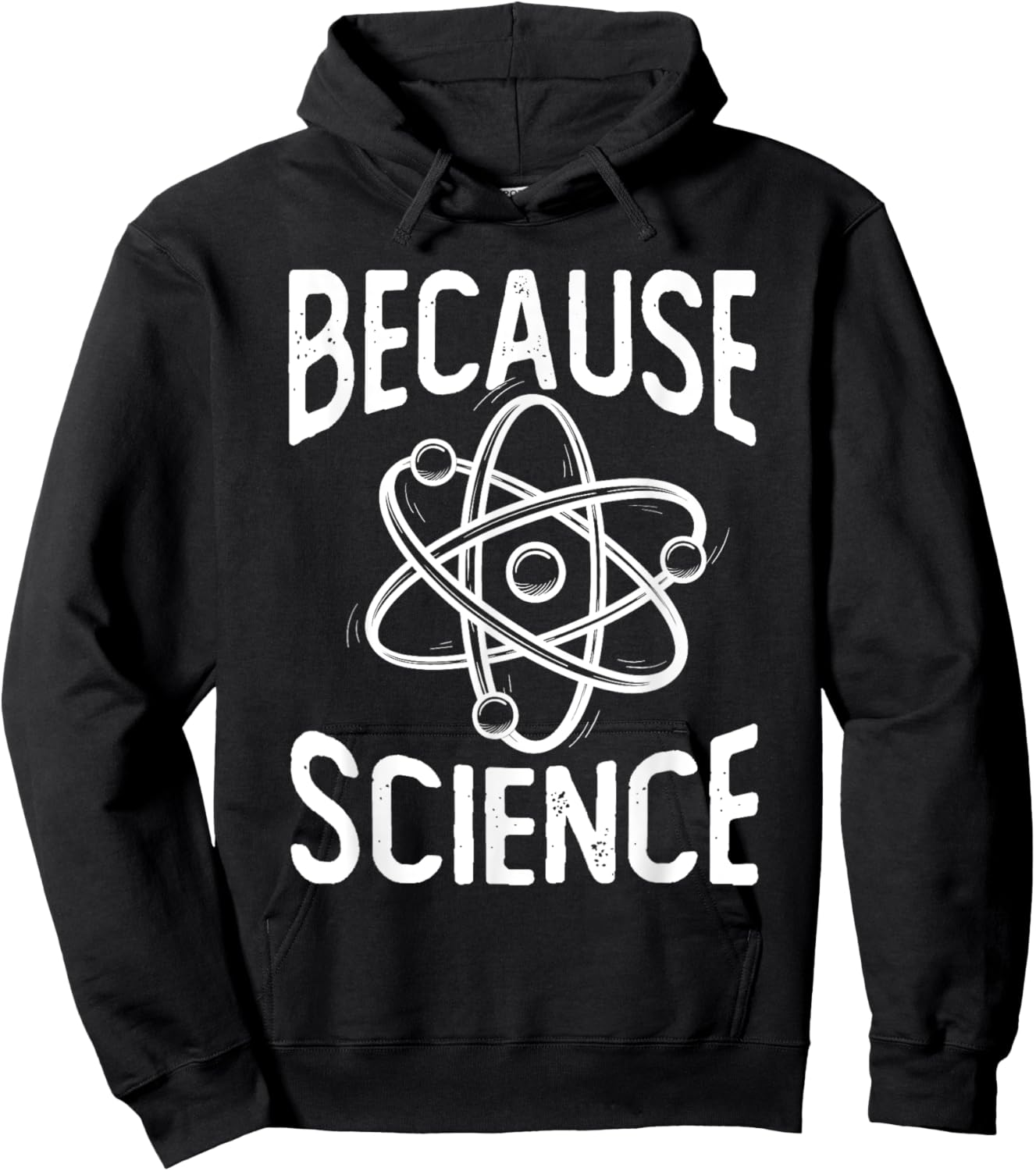 Because Science - Science Fan Chemistry Student Biologist Hoodie - Hoodie | Black
