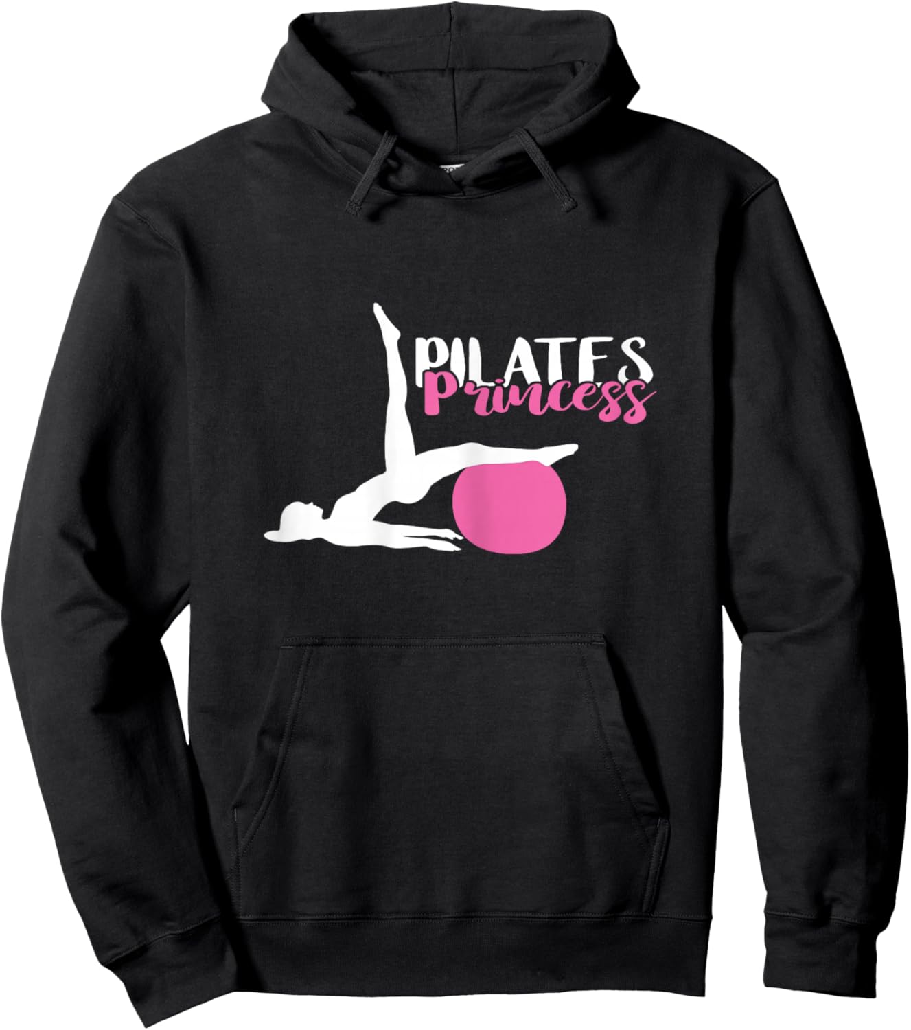 Pilates Fitness Instructor Pilates Workout Pilates Princess Hoodie - Hoodie | Black