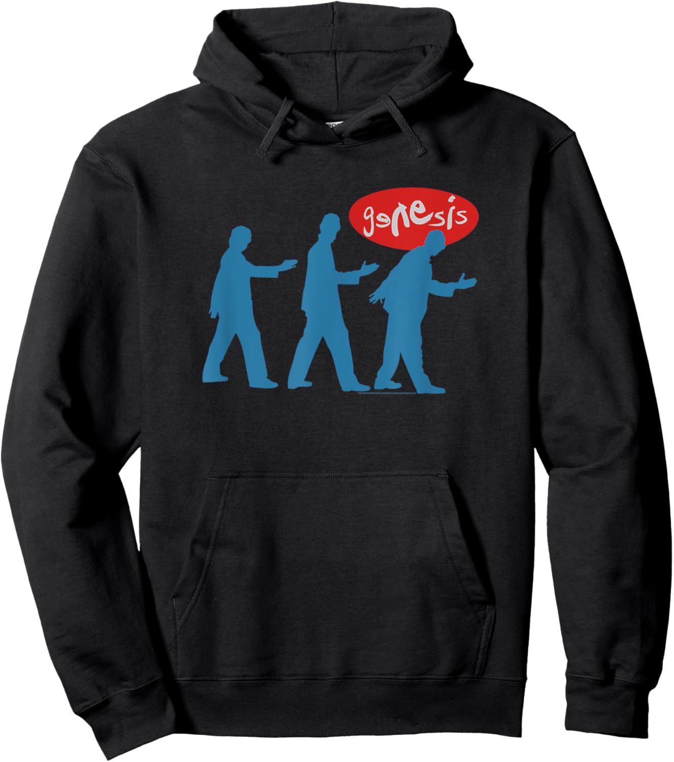 Genesis We Can't Dance Silhouetten Hoodie - Hoodie | Black
