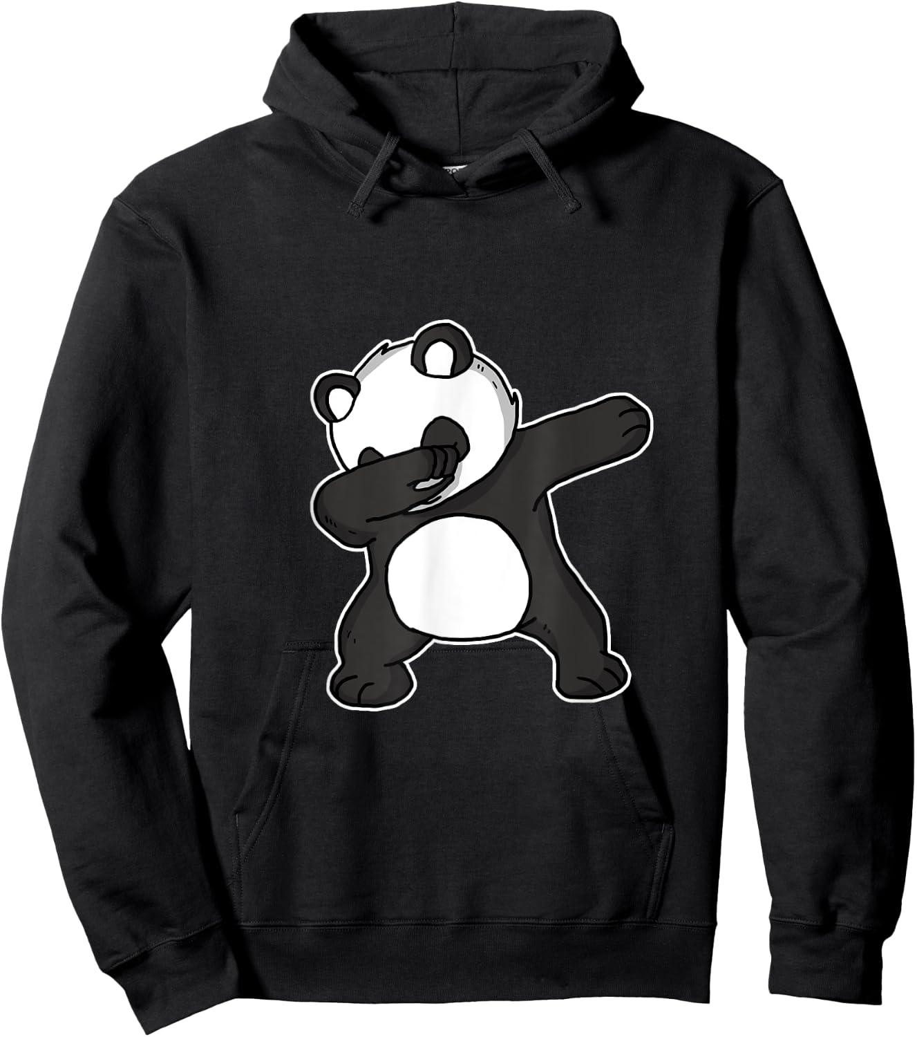 Funny Dabbing Panda Gift Panda Bear Dab Dance Hoodie - Hoodie | Black