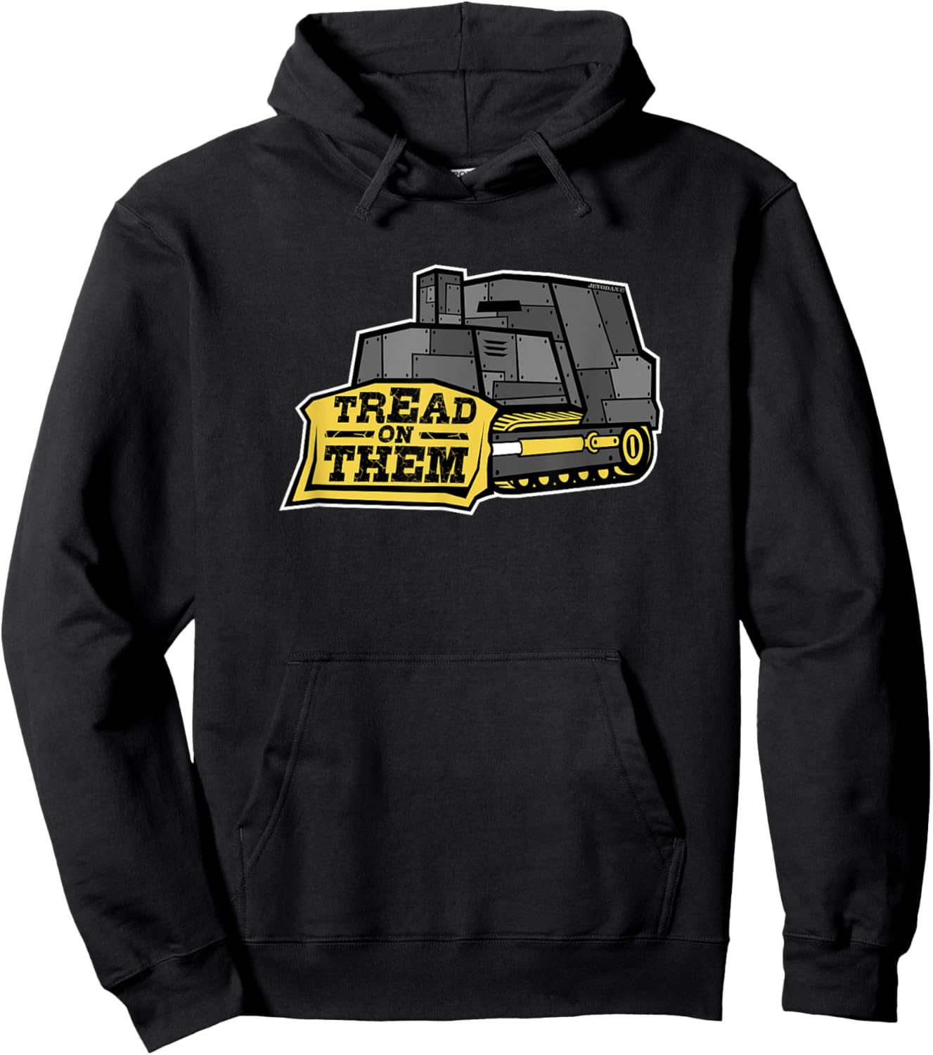 TREAD ON THEM by JEVODAN Hoodie - Hoodie | Black