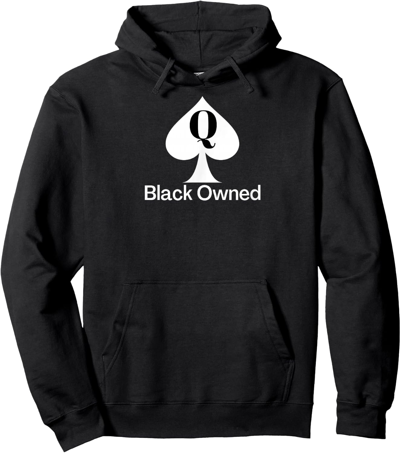 Black Owned - Queen of Spades QOS Hoodie - Hoodie | Black