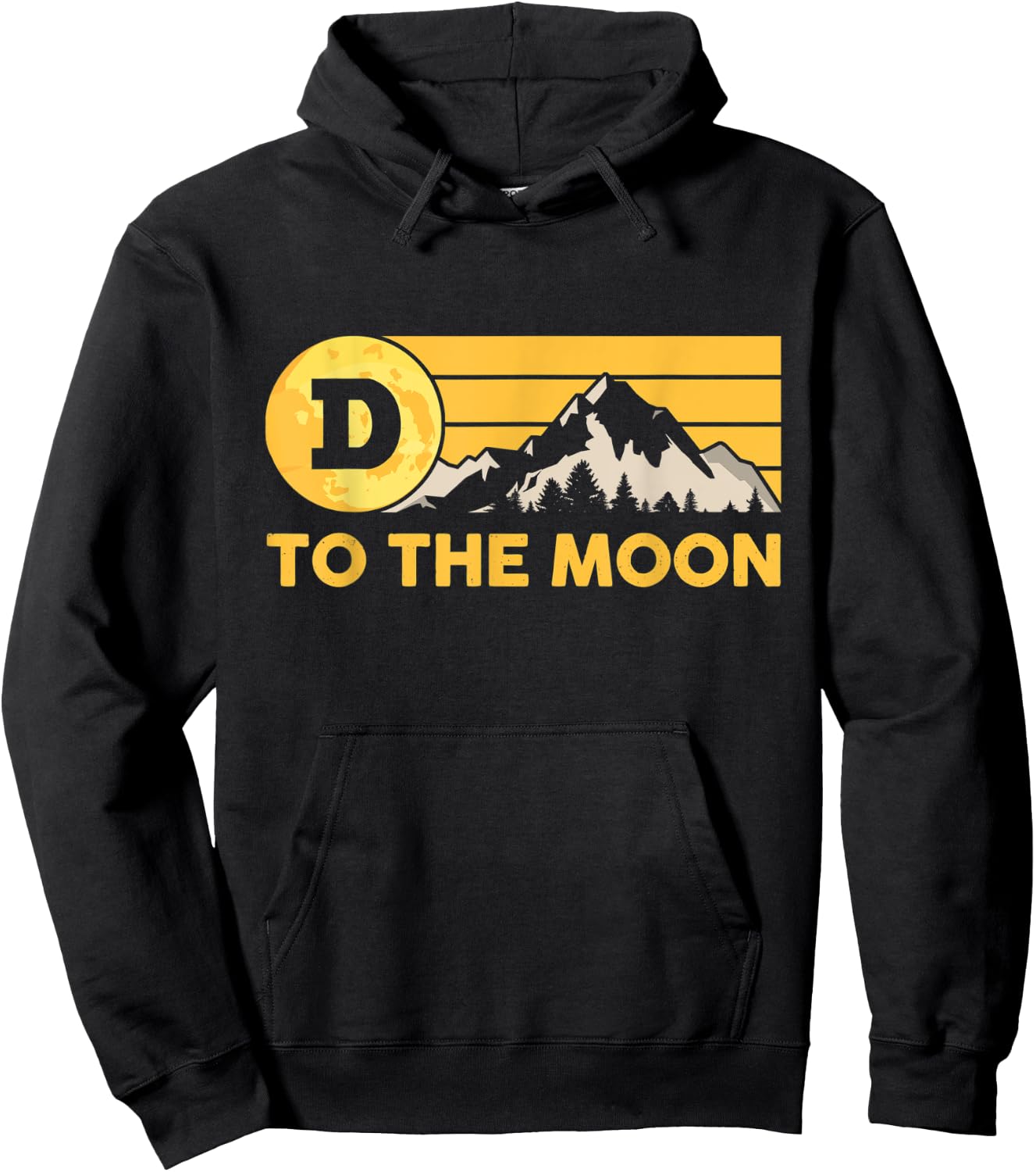 DOGE Cryptocurrencies Dogecoin To The Moon Dogecoin Miner Hoodie - Hoodie | Black