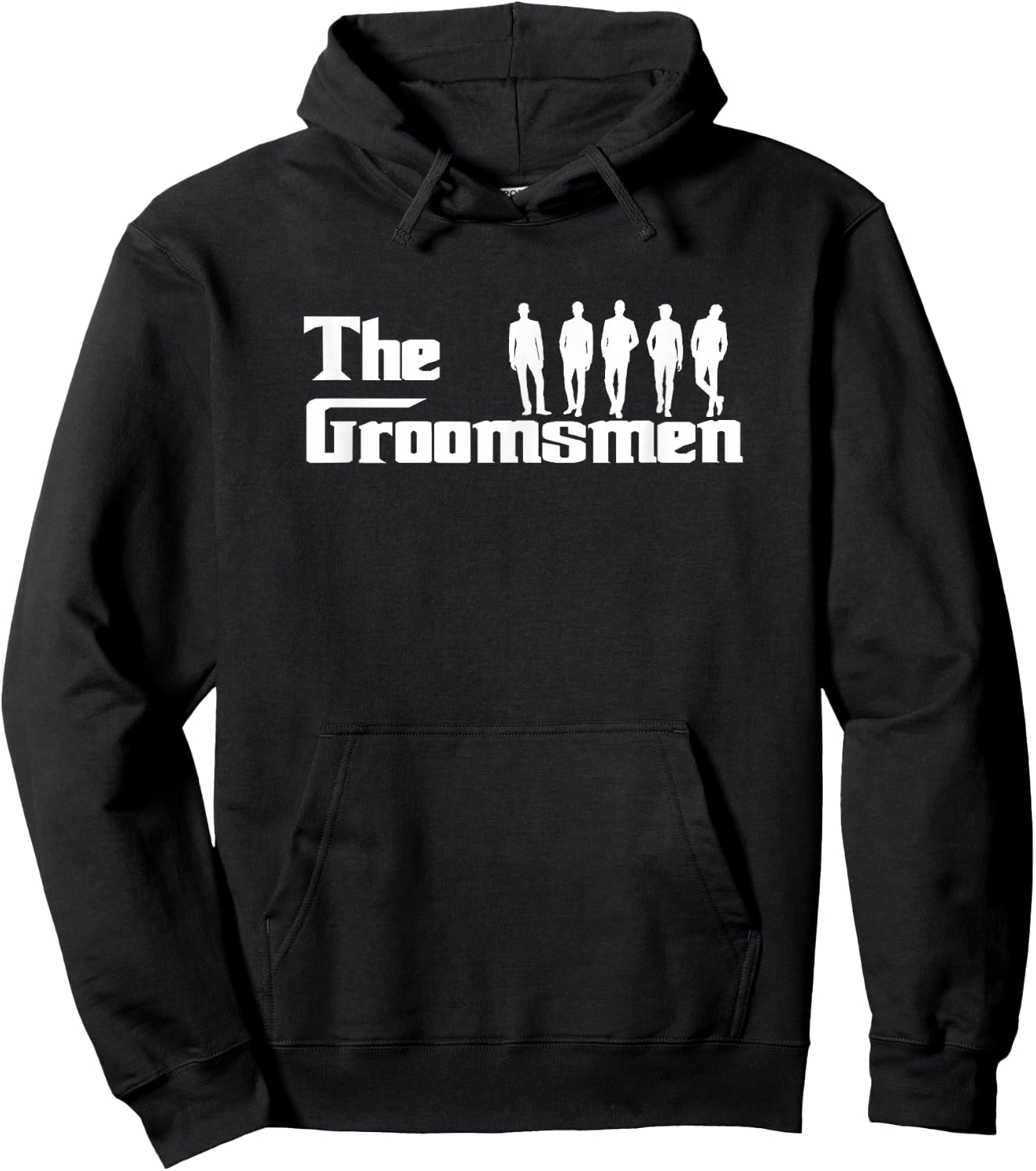 The Groomsmen - Wedding Party Hoodie - Hoodie | Black