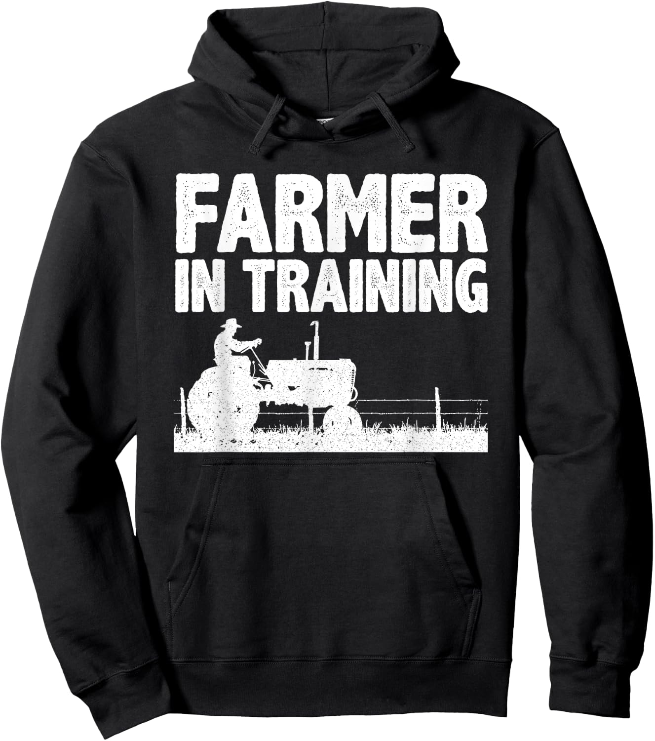 Cool Farmer Design Women Farmer Farming Crop Farm Hoodie - Hoodie | Black
