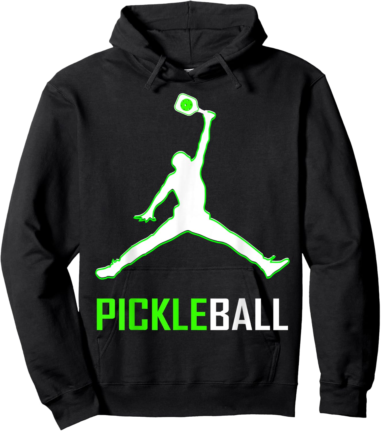 Pickleball funny Gift women kids Pickleball player Hoodie - Hoodie | Black