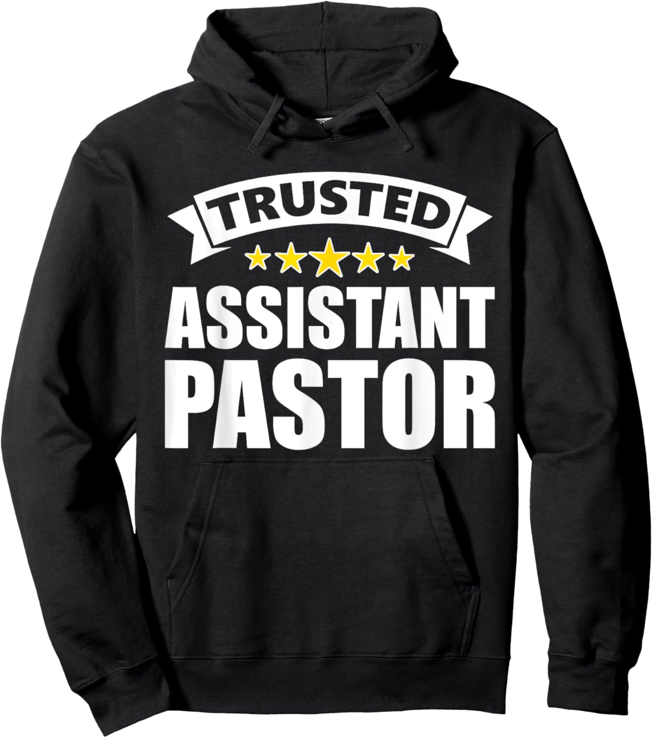 Trusted Assistant Pastor Hoodie - Hoodie | Black