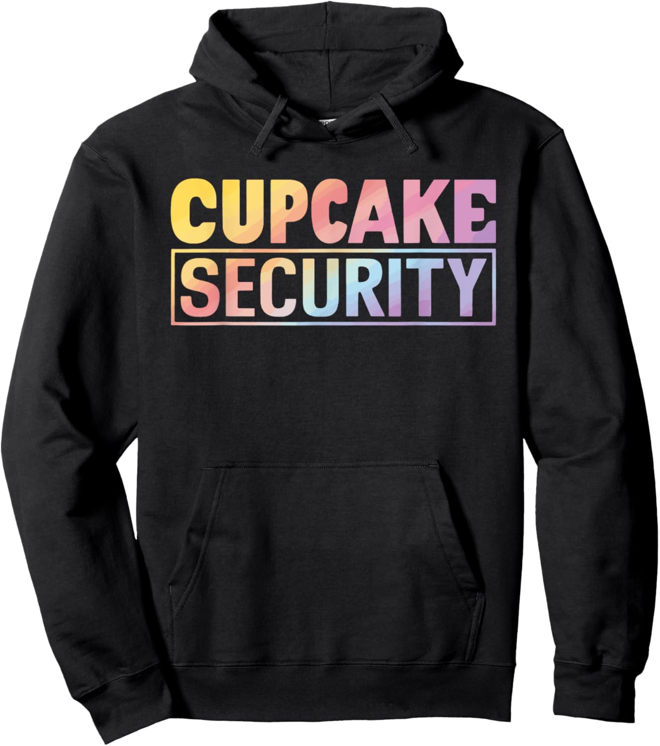 Cupcake Security Hoodie - Hoodie | Black