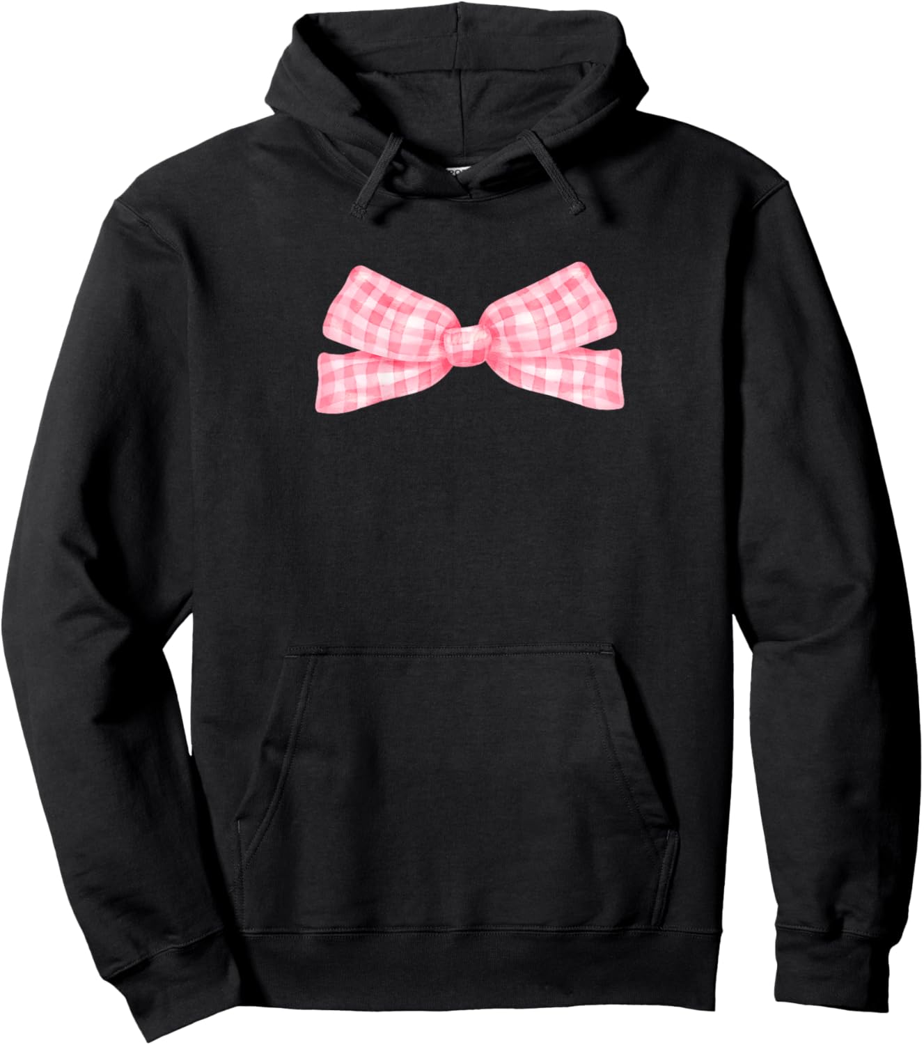 Cute Pink Bow 1st Birthday Squad Bday Celebrate Girls Party Hoodie - Hoodie | Black