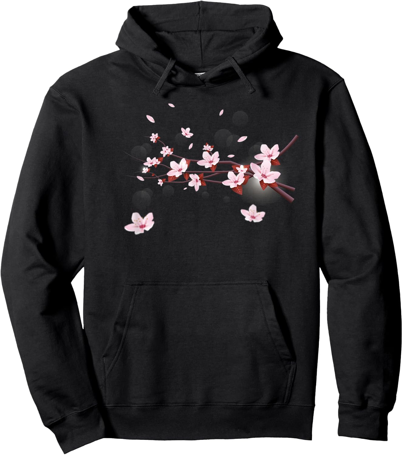 Sakura Cherry Blossom Japan's Favorite Flower Hoodie - Hoodie | Black