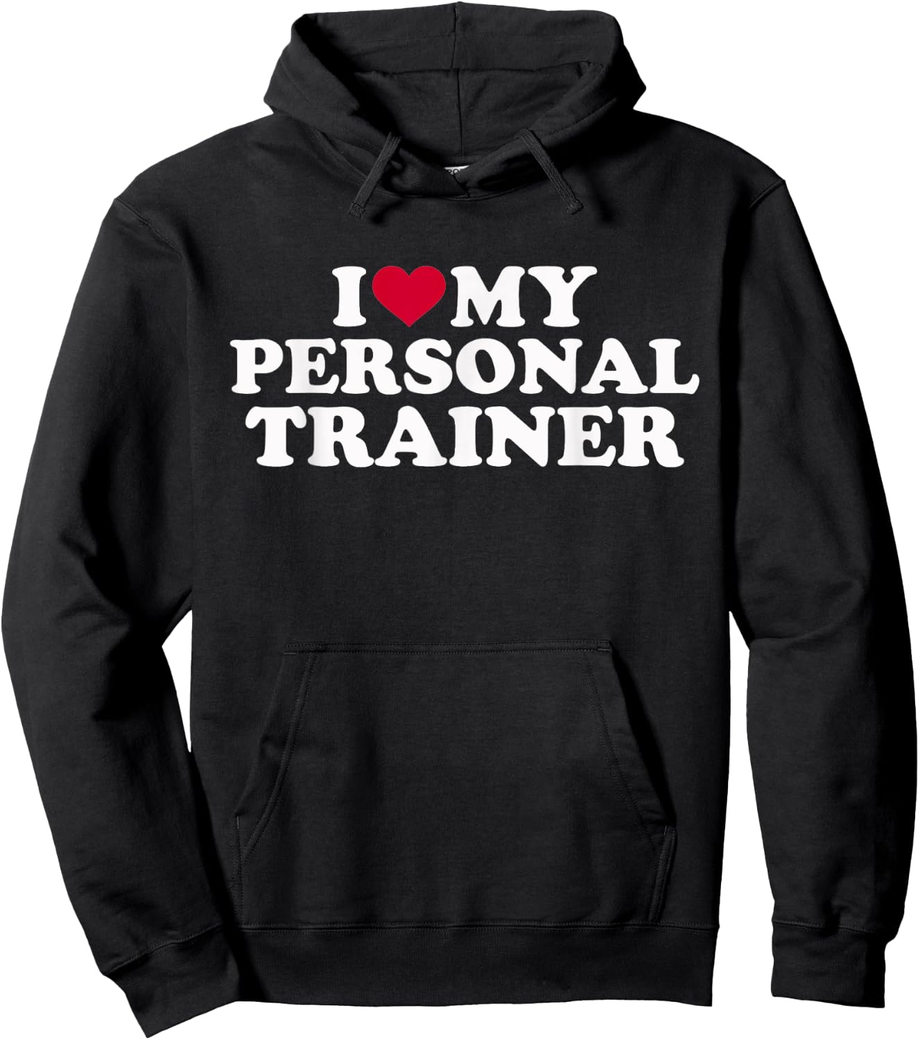 I love my personal trainer Hoodie - Hoodie | Black
