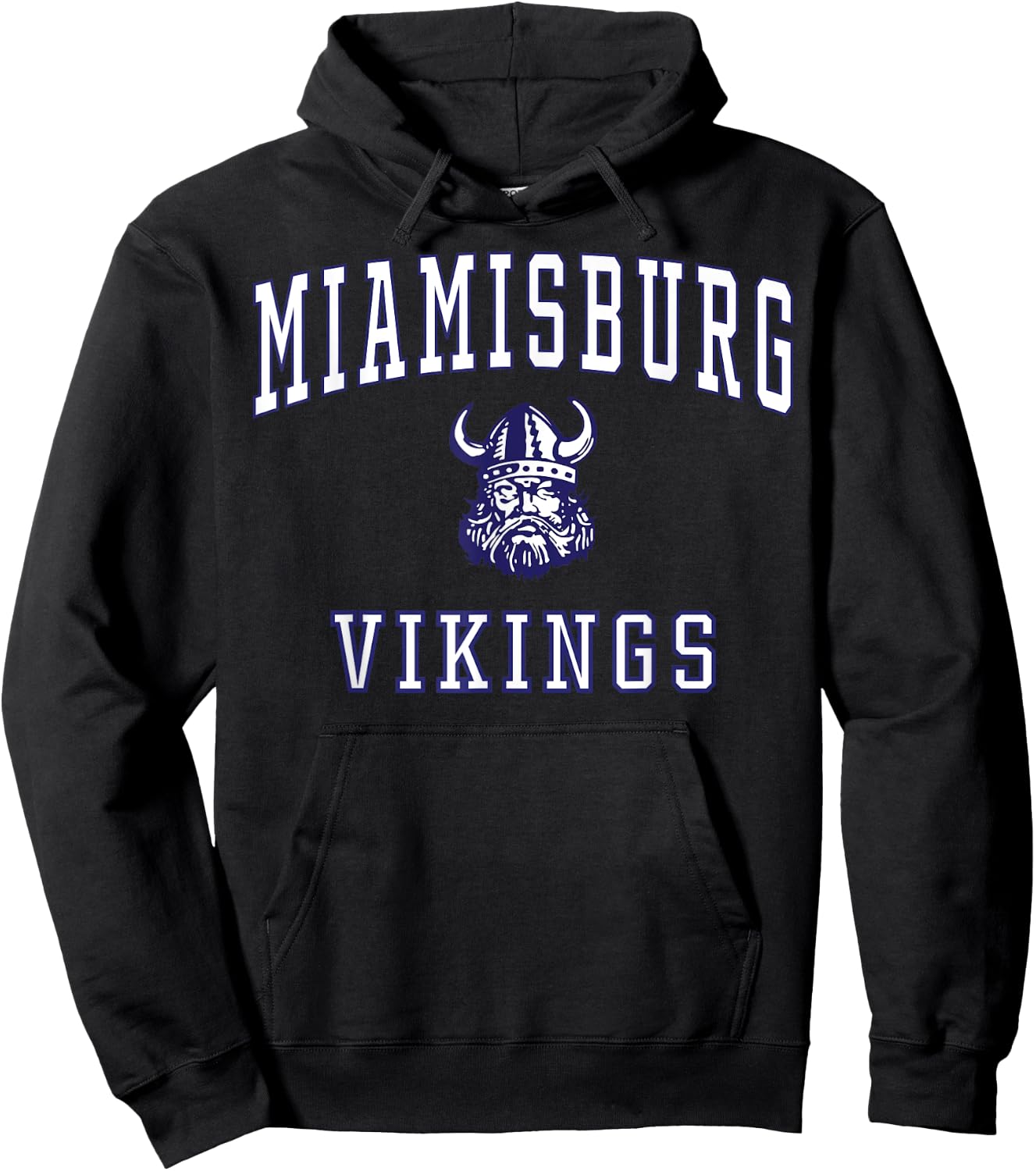 Miamisburg High School Vikings C1 Hoodie - Hoodie | Black